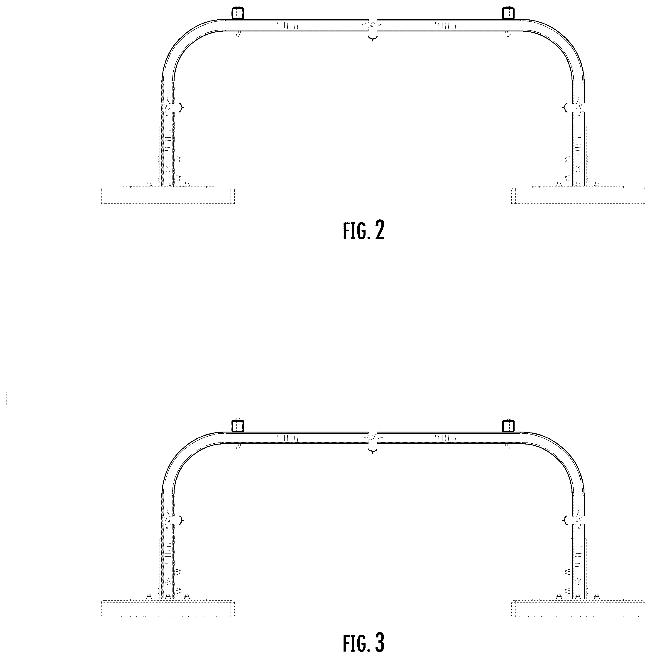 Patent USD1077198 Figure 2 – HVAC support