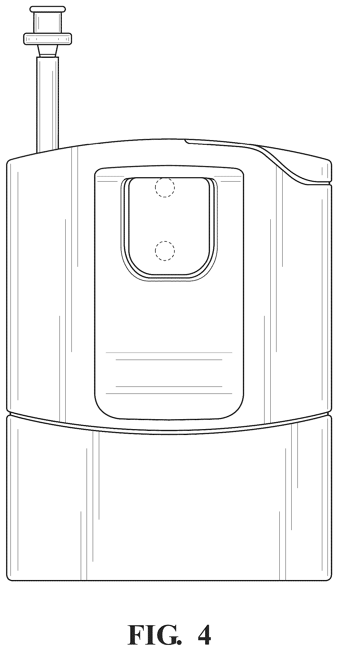 Patent USD1077201 Figure 4 – Wound drainage device