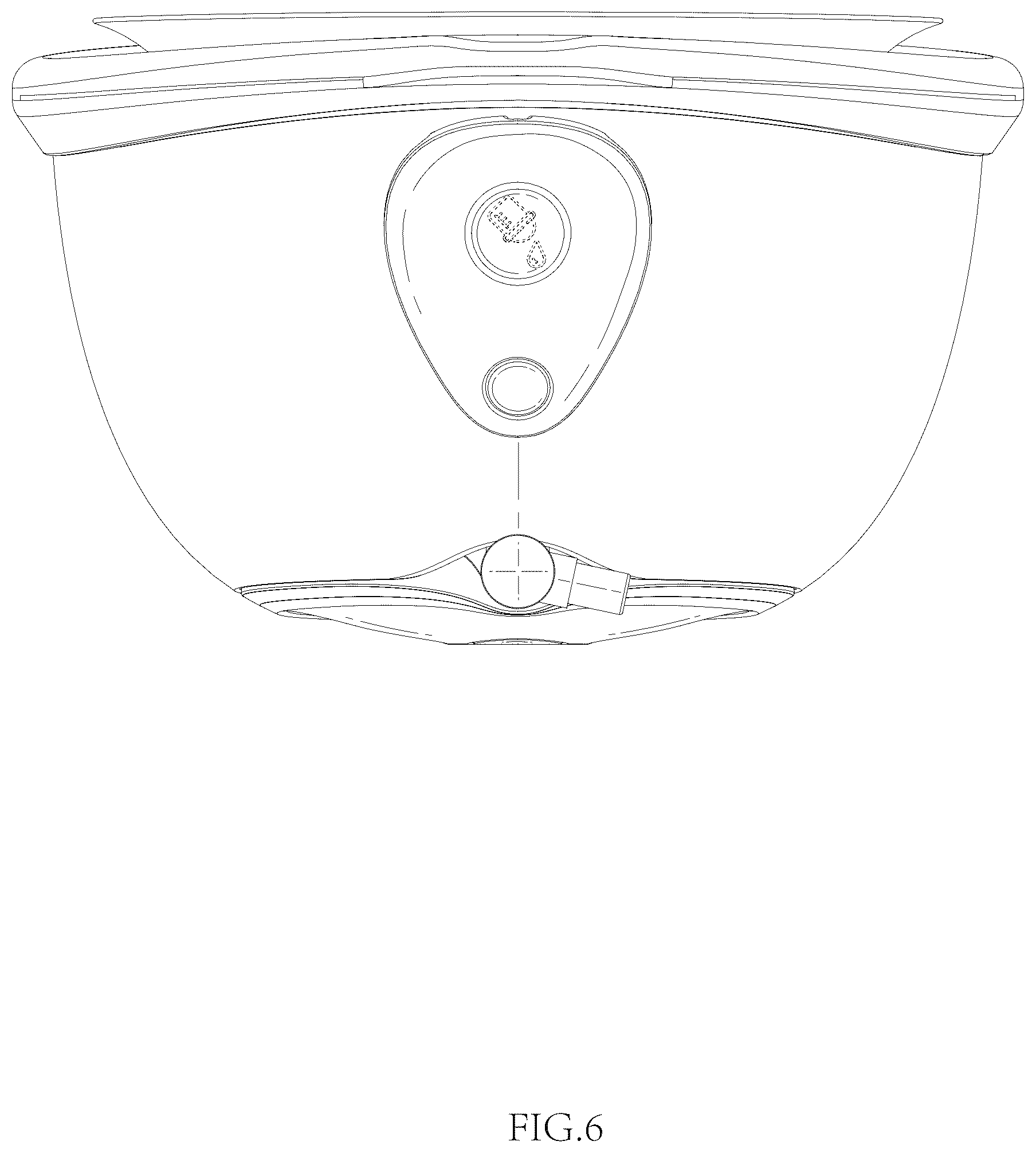 Patent USD1077202 Figure 6 – Breast pump