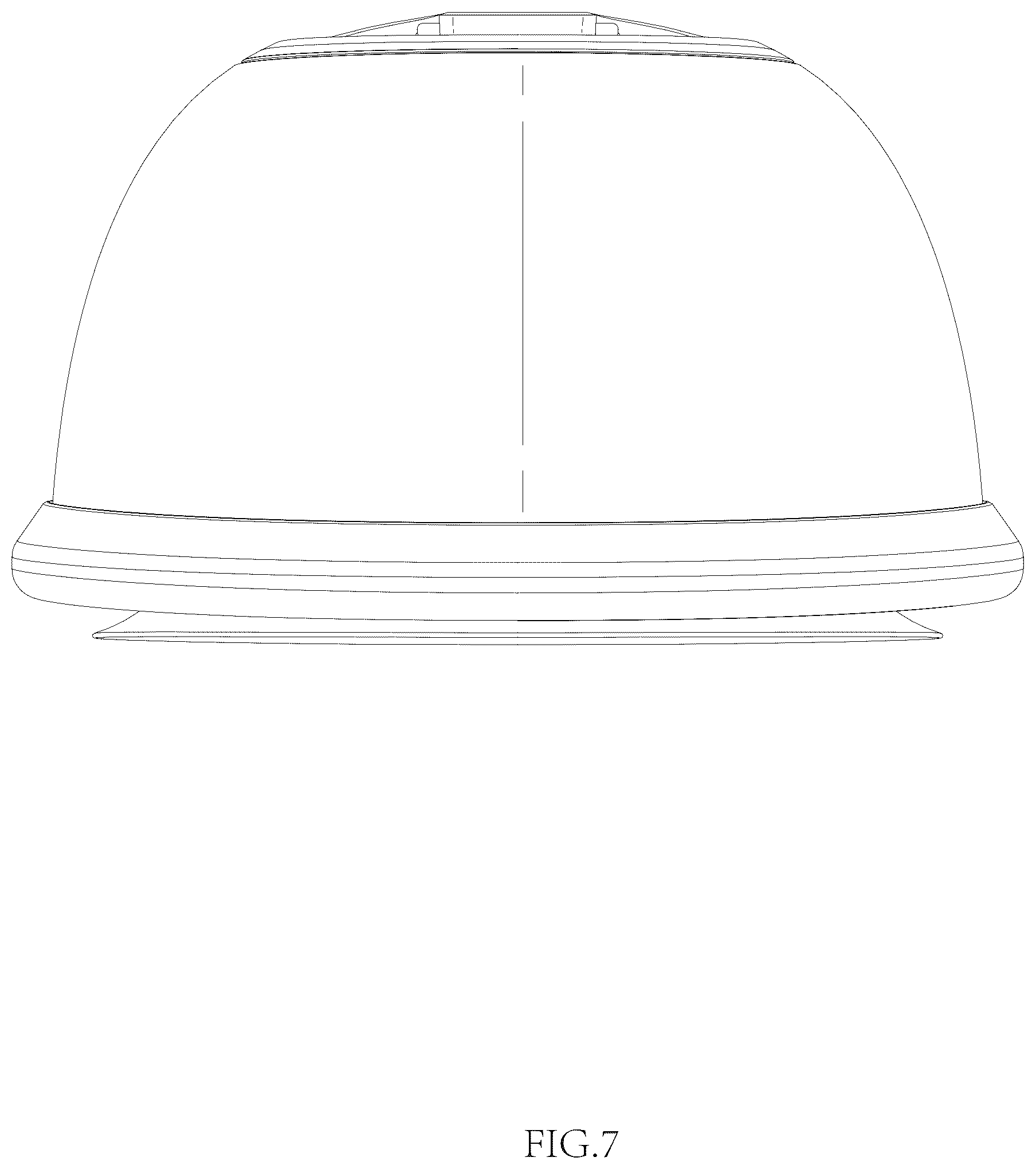 Patent USD1077202 Figure 7 – Breast pump