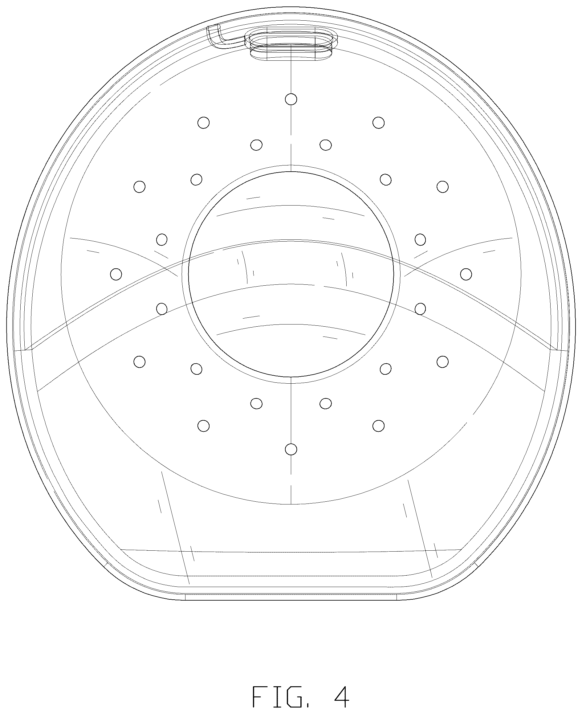 Patent USD1077203 Figure 4 – Breast pump