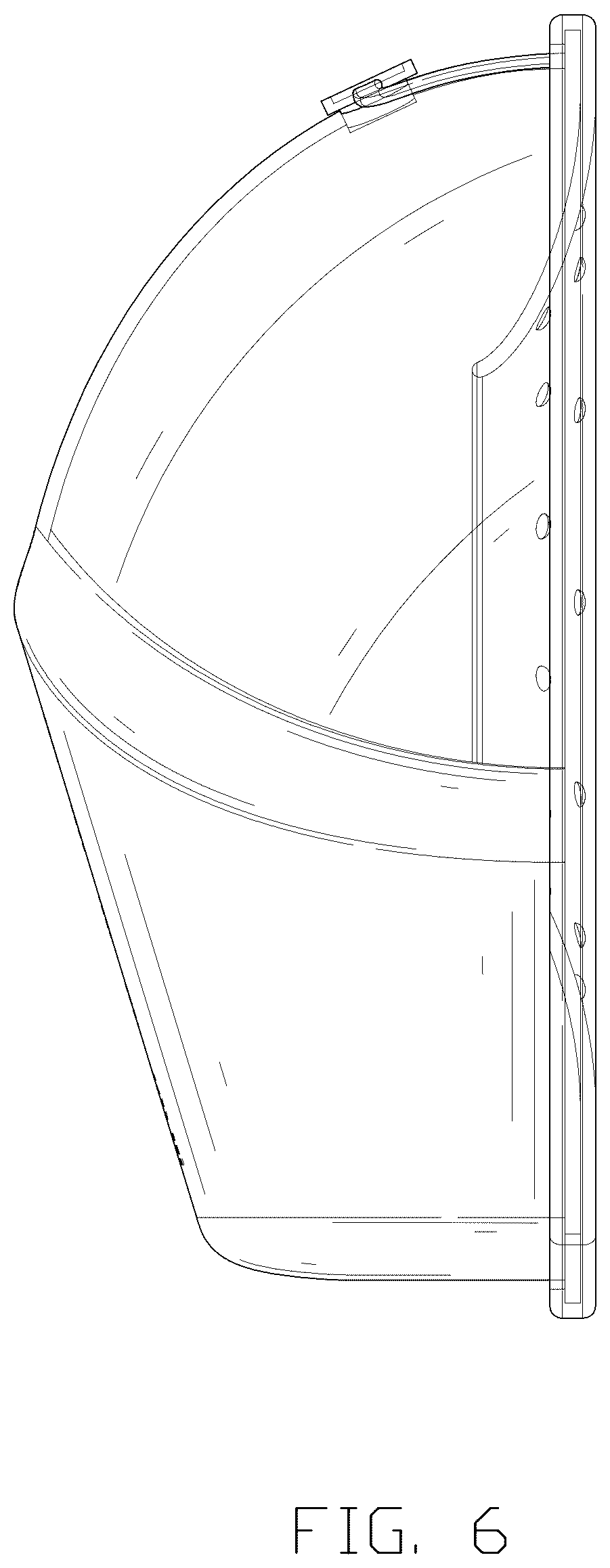 Patent USD1077203 Figure 6 – Breast pump