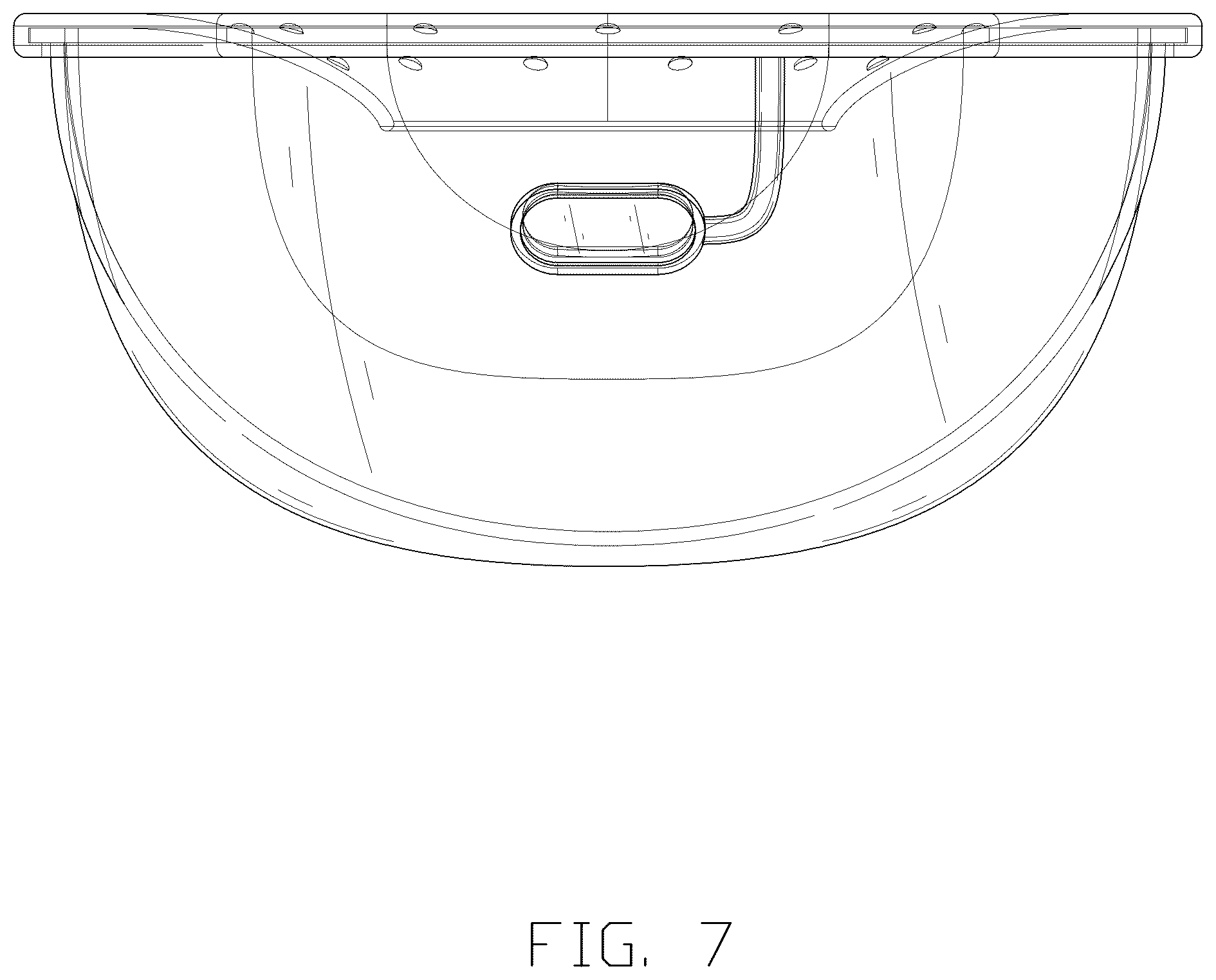 Patent USD1077203 Figure 7 – Breast pump