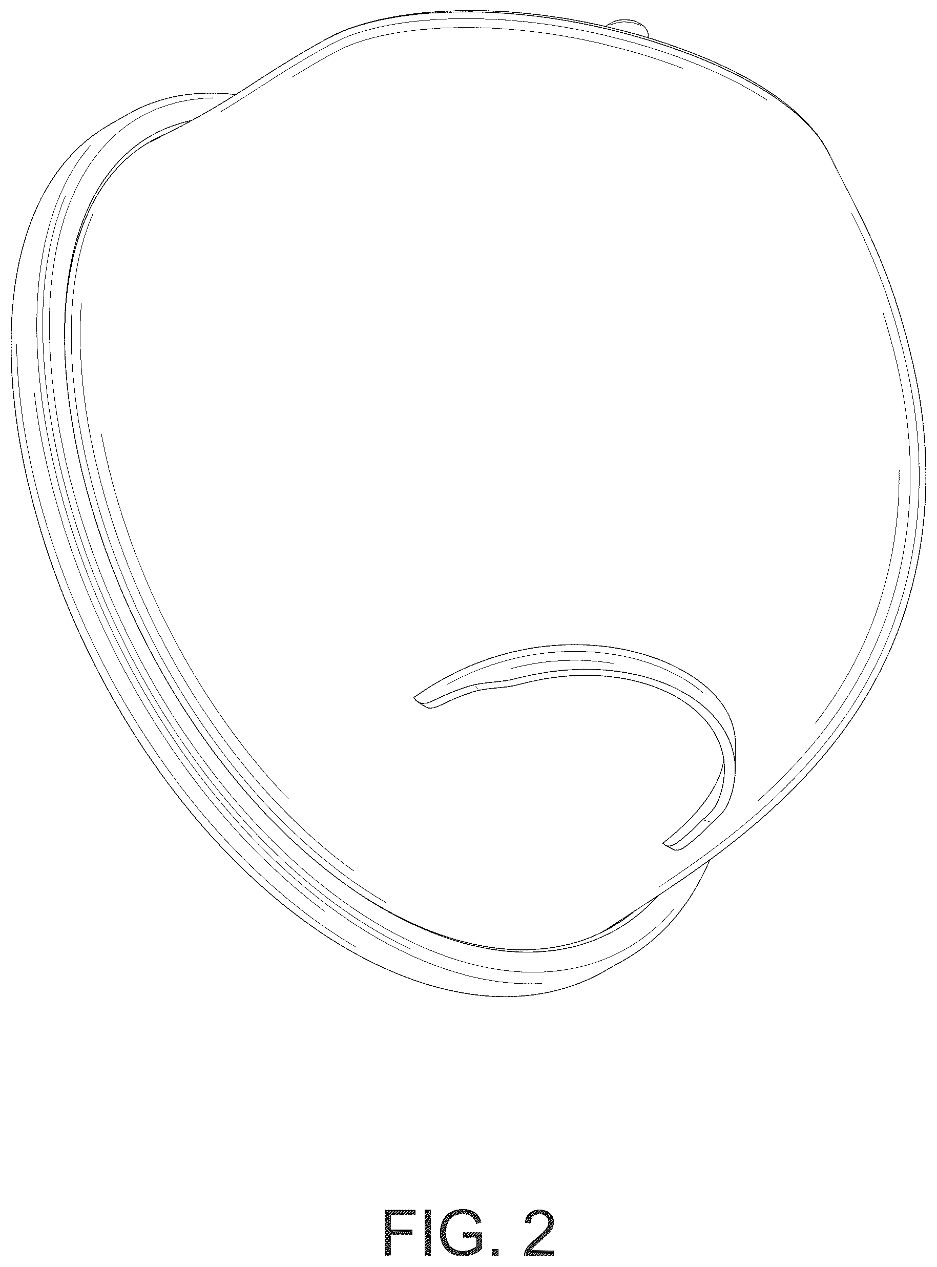 Patent USD1077204 Figure 2 – Breast milk collector