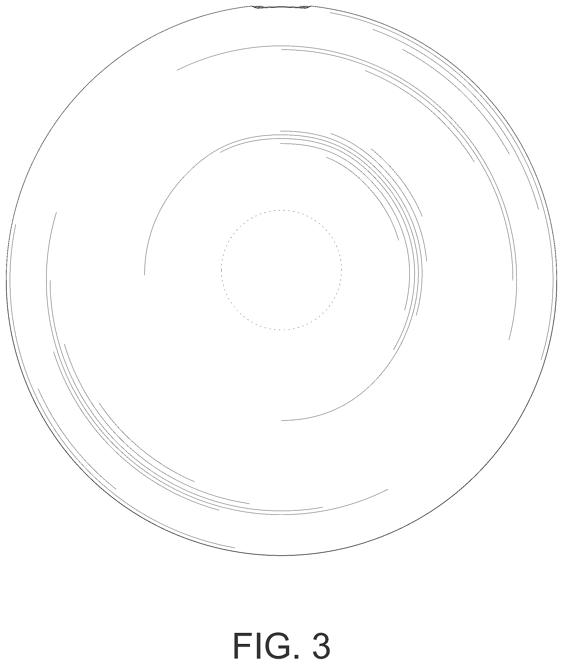 Patent USD1077204 Figure 3 – Breast milk collector