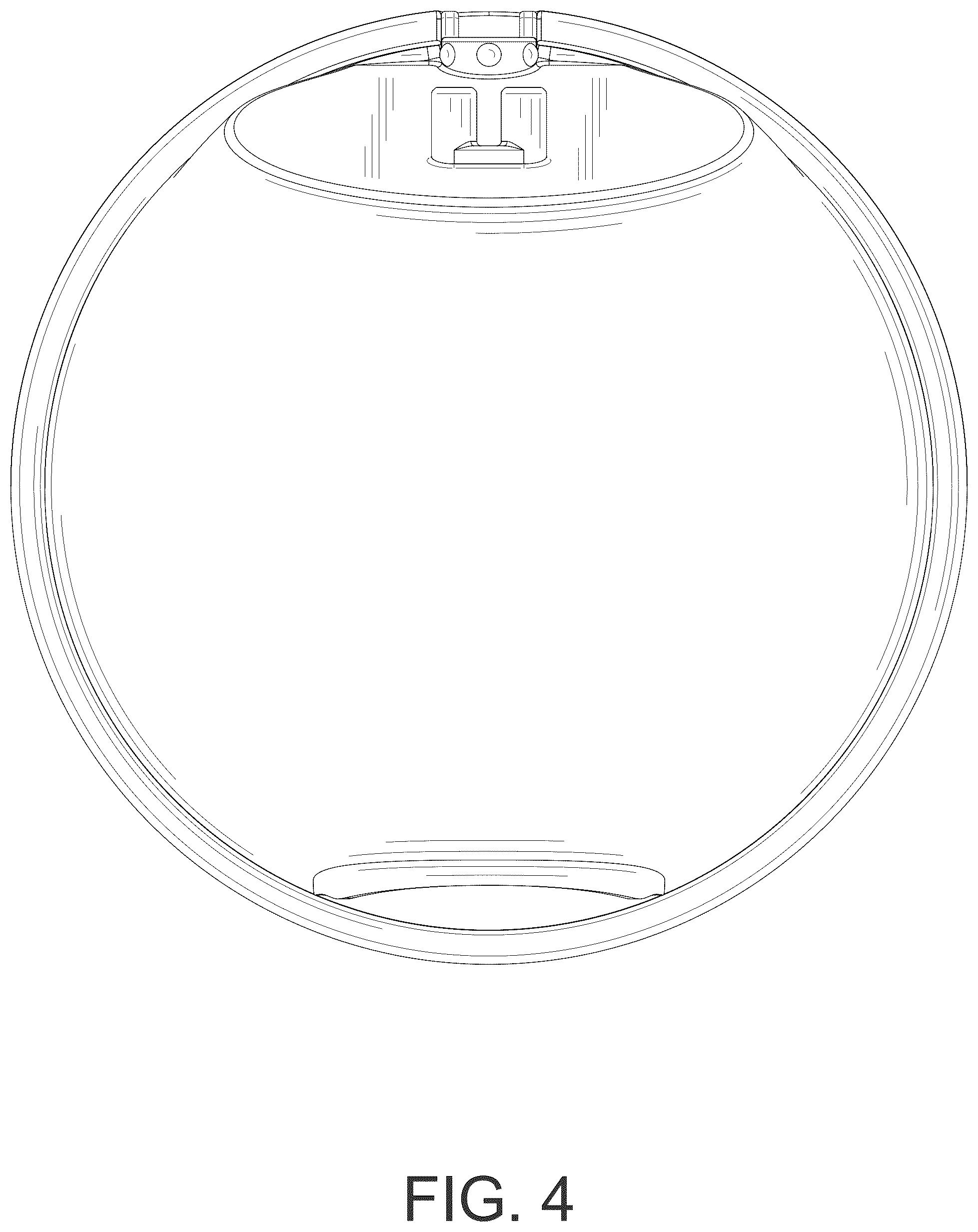 Patent USD1077204 Figure 4 – Breast milk collector