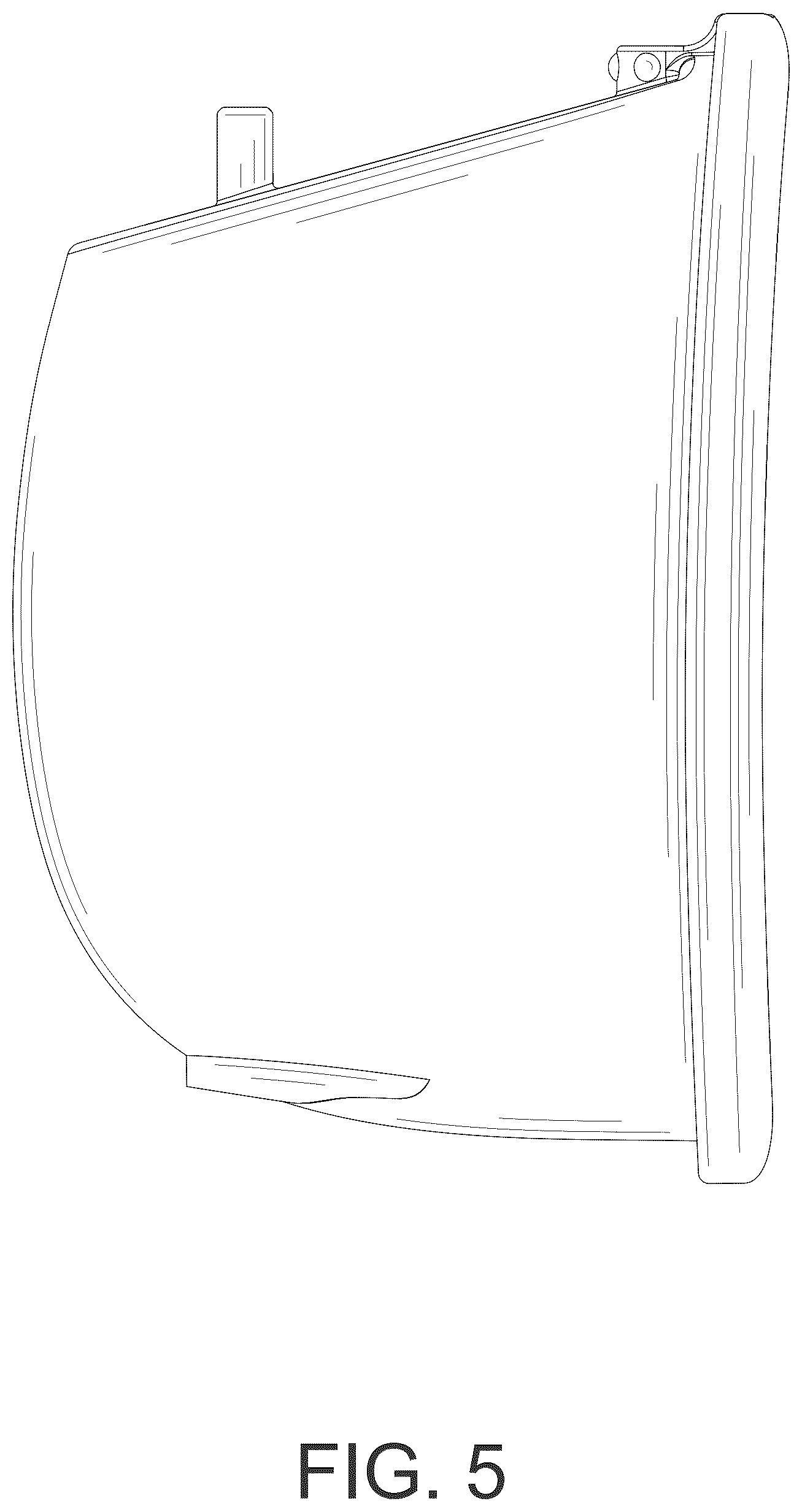 Patent USD1077204 Figure 5 – Breast milk collector