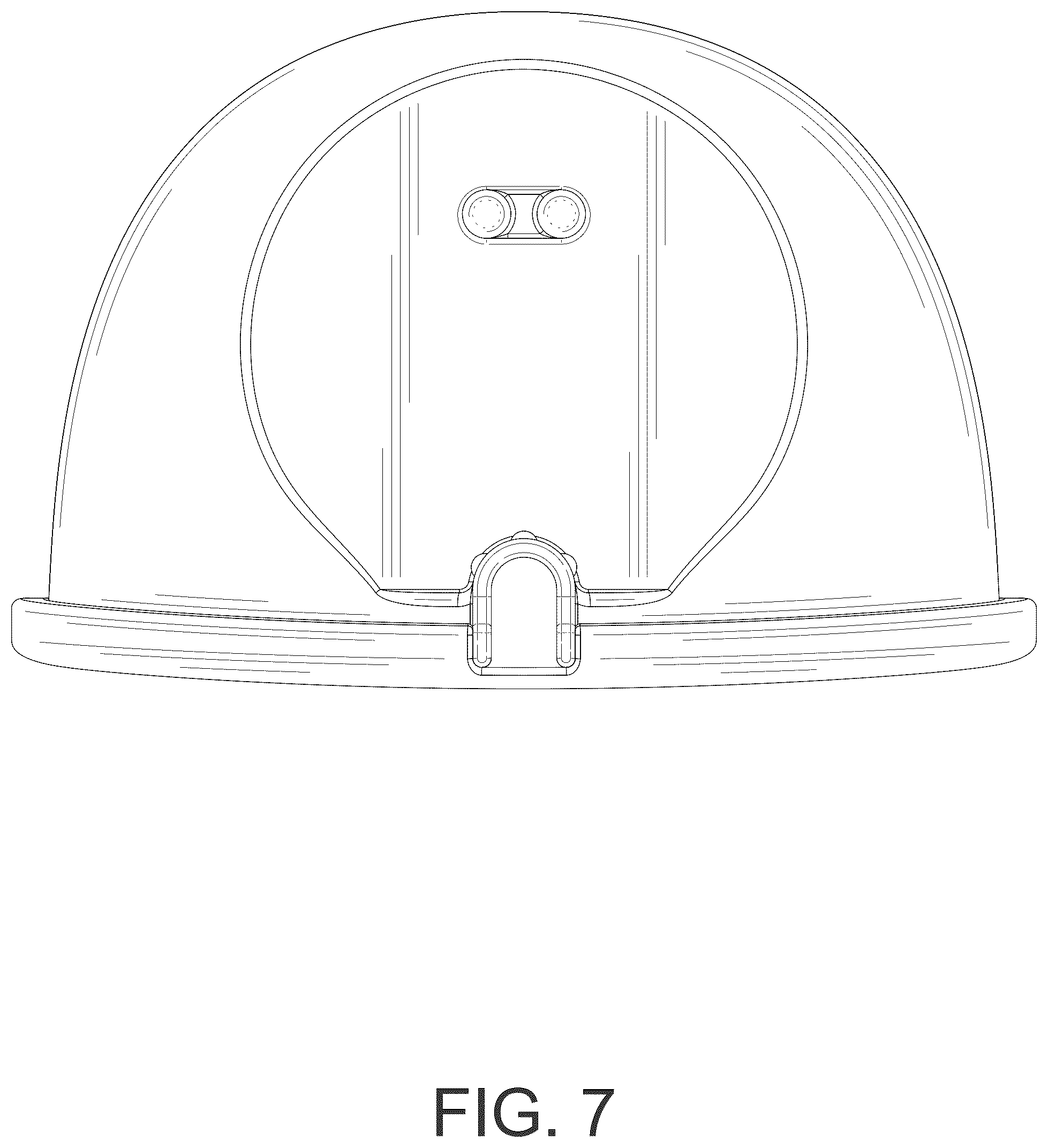 Patent USD1077204 Figure 7 – Breast milk collector