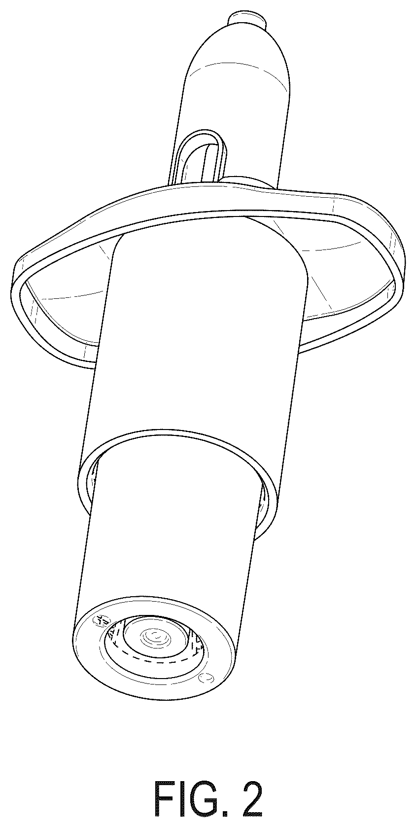 Patent USD1077205 Figure 2 – Nasal spray device