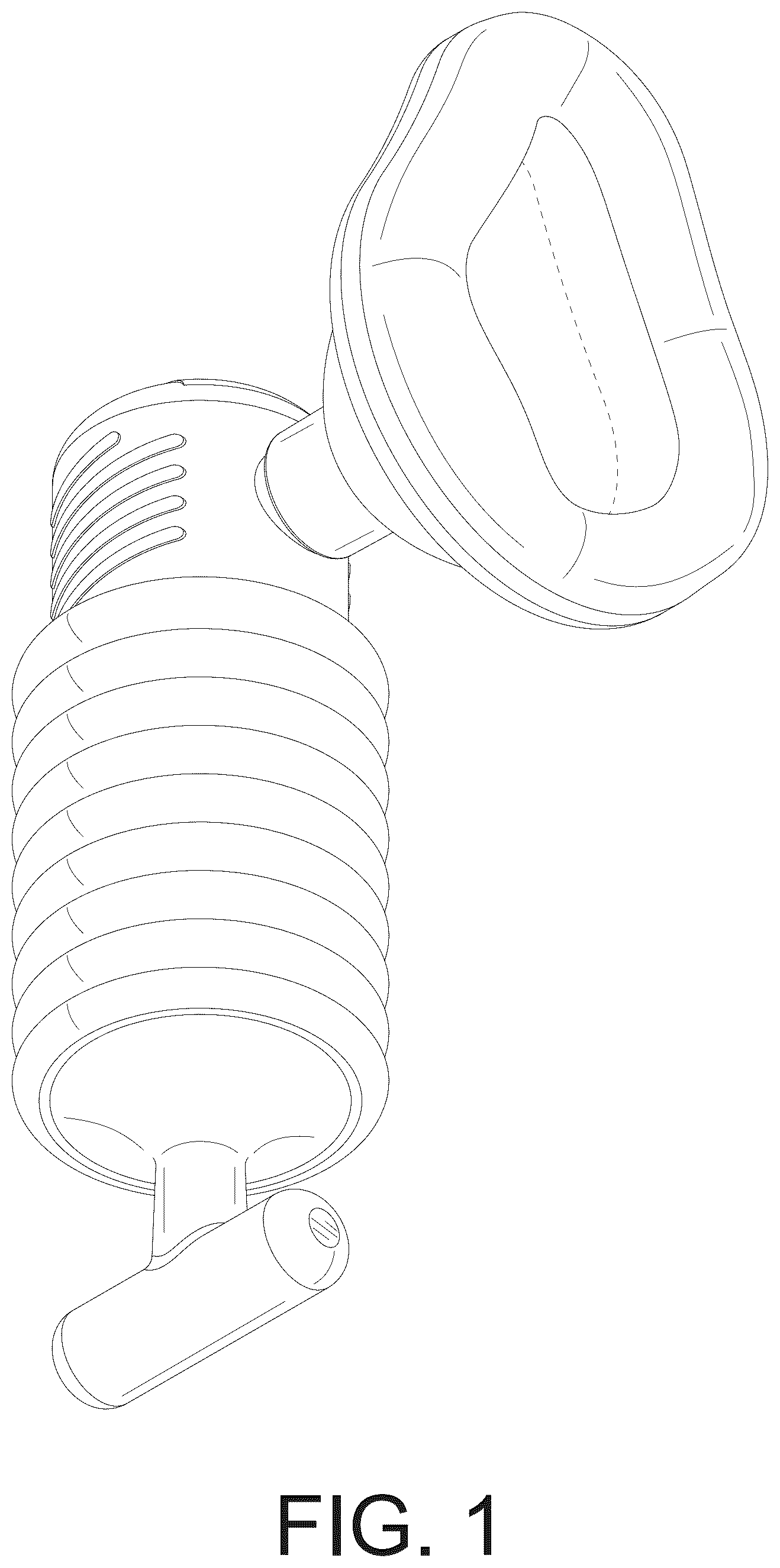 Patent USD1077206 Figure 1 – Choking rescue device