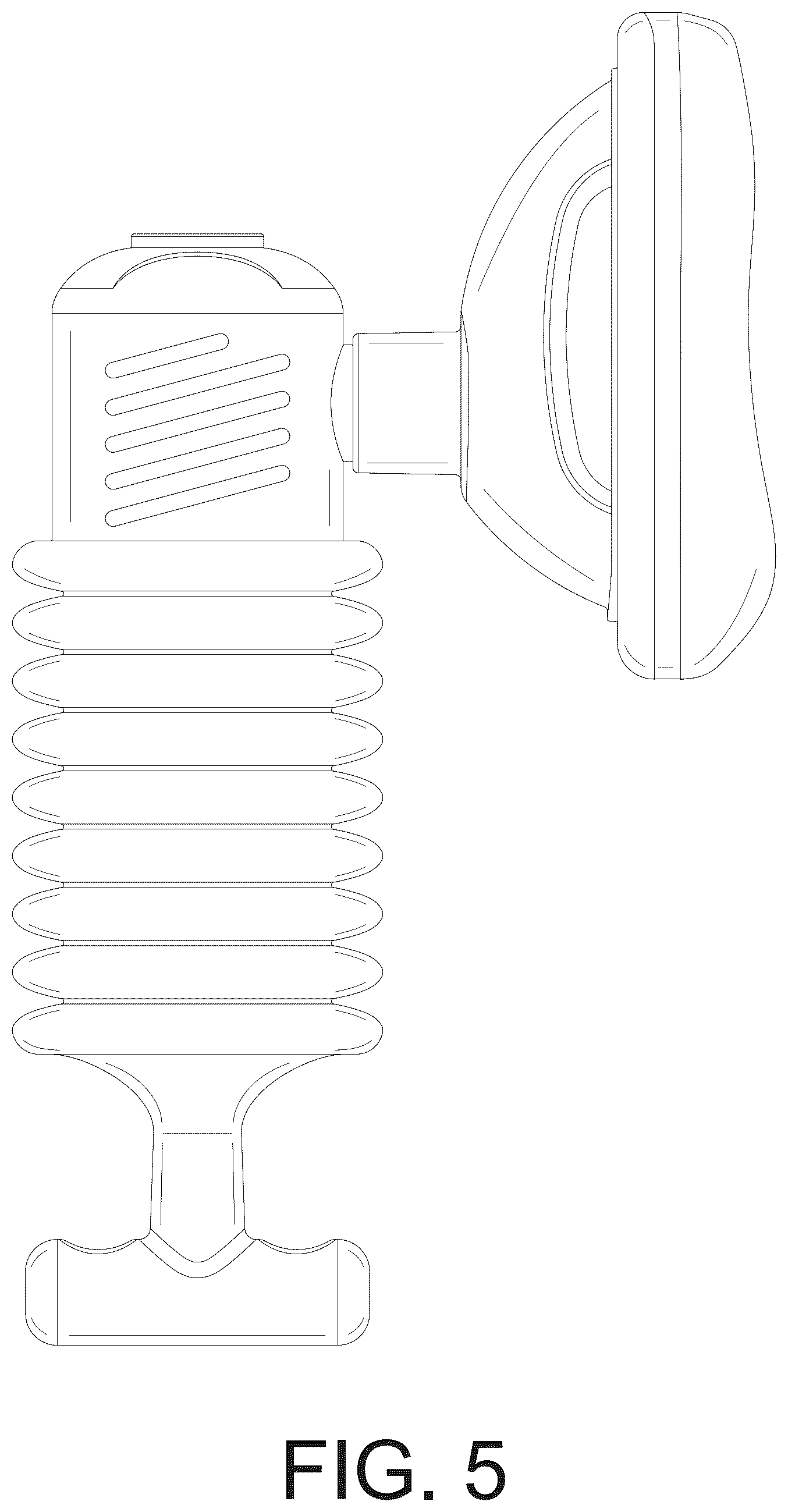 Patent USD1077206 Figure 5 – Choking rescue device