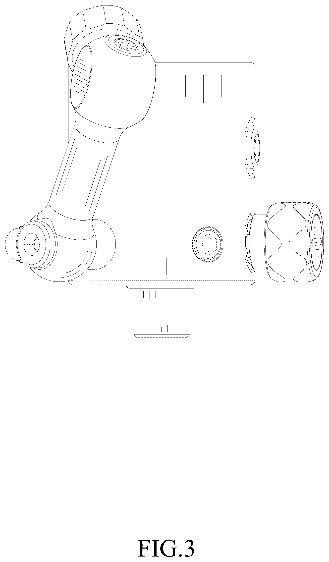 Patent USD1077208 Figure 3 – Accessory for diving equipment