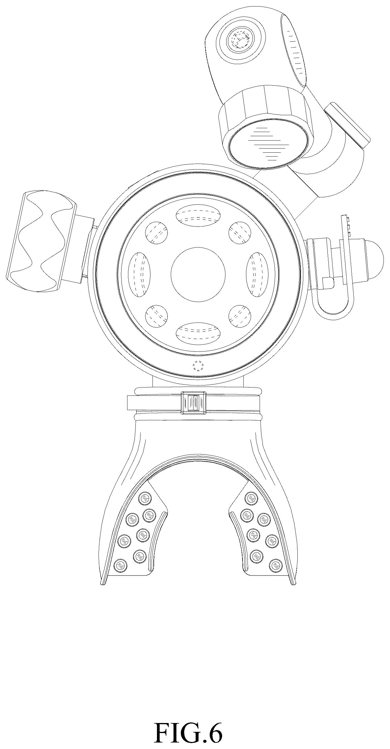 Patent USD1077208 Figure 6 – Accessory for diving equipment