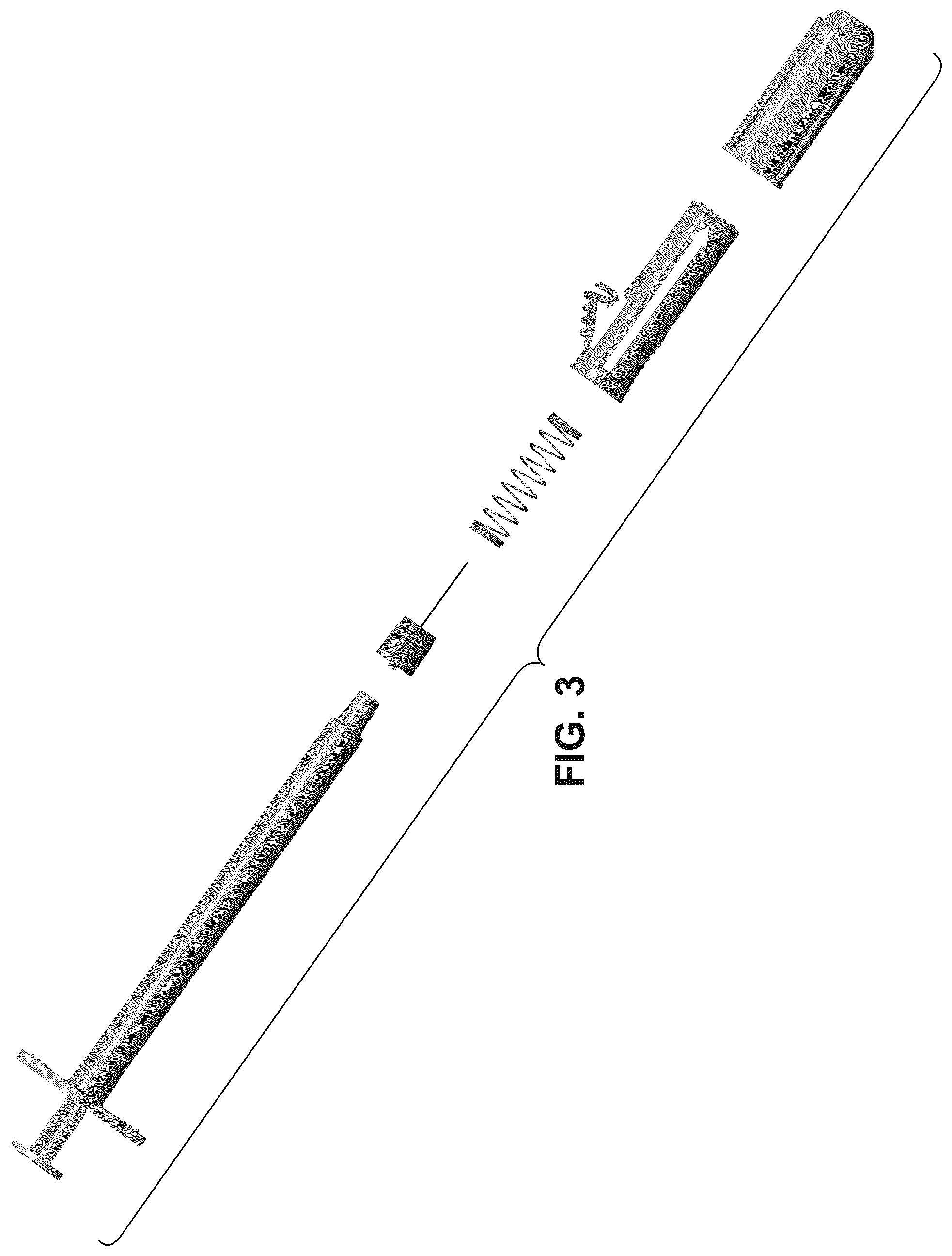 Patent USD1077211 Figure 3 – Safety mechanism for hypodermic needle