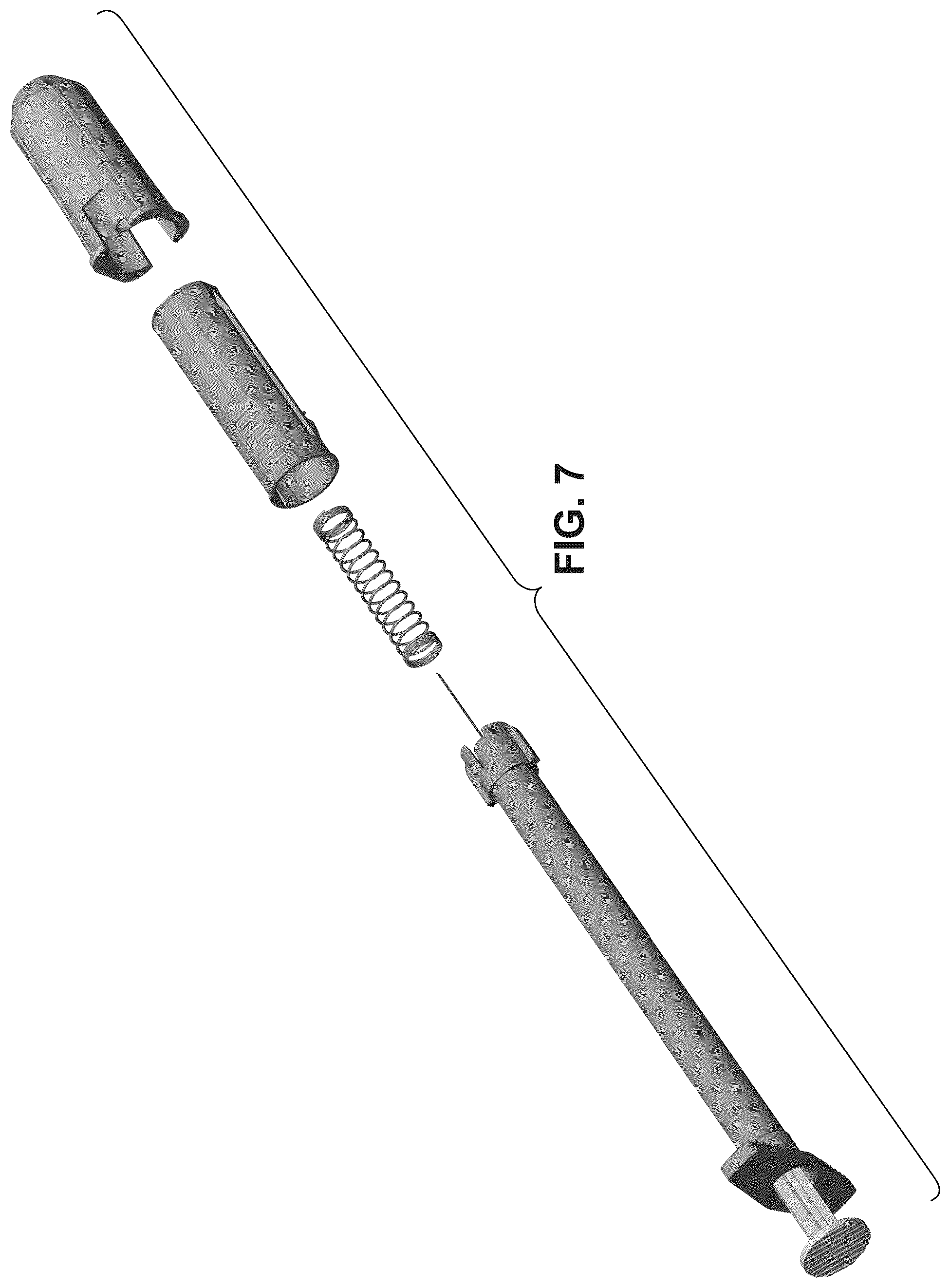 Patent USD1077211 Figure 7 – Safety mechanism for hypodermic needle