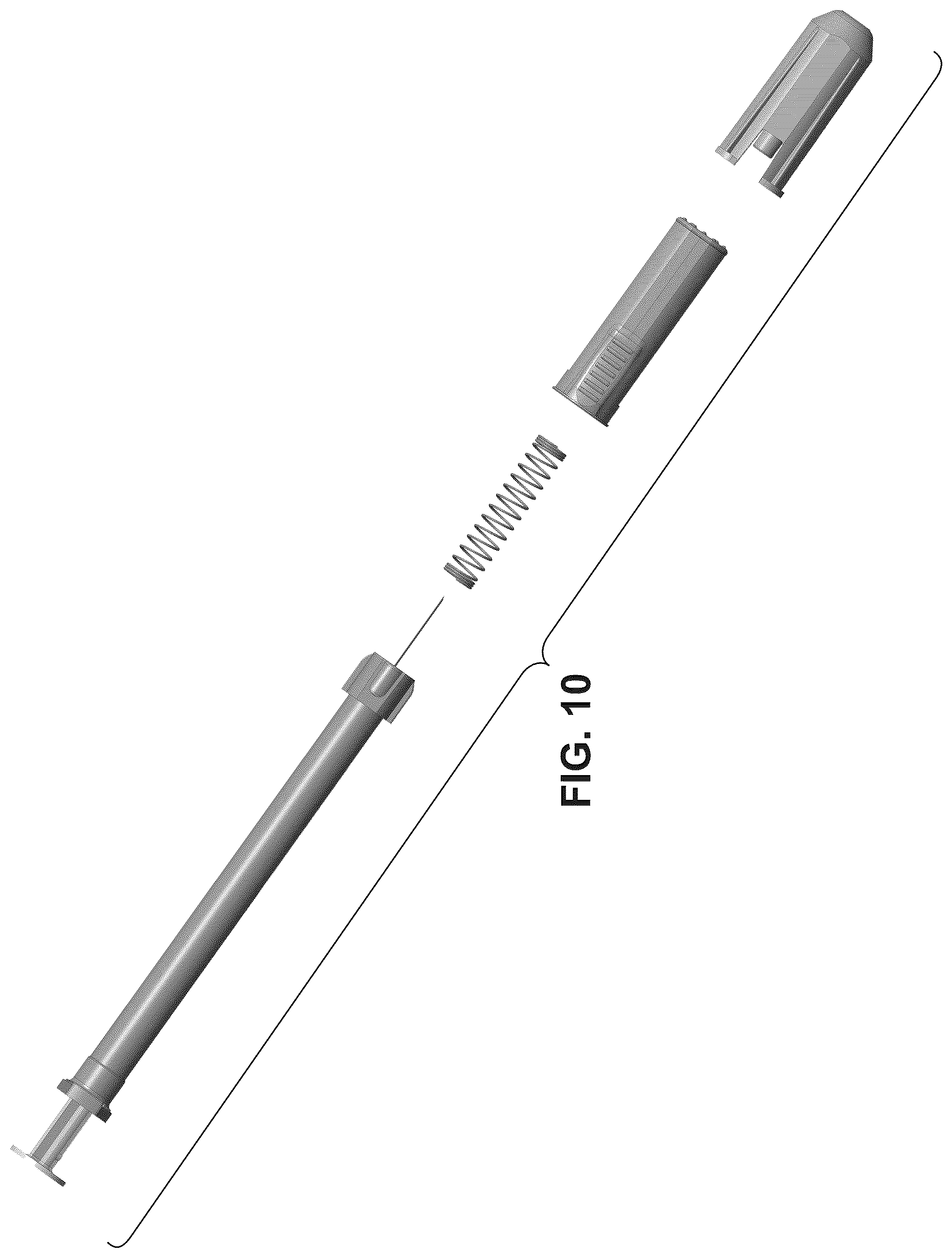 Patent USD1077211 Figure 10 – Safety mechanism for hypodermic needle