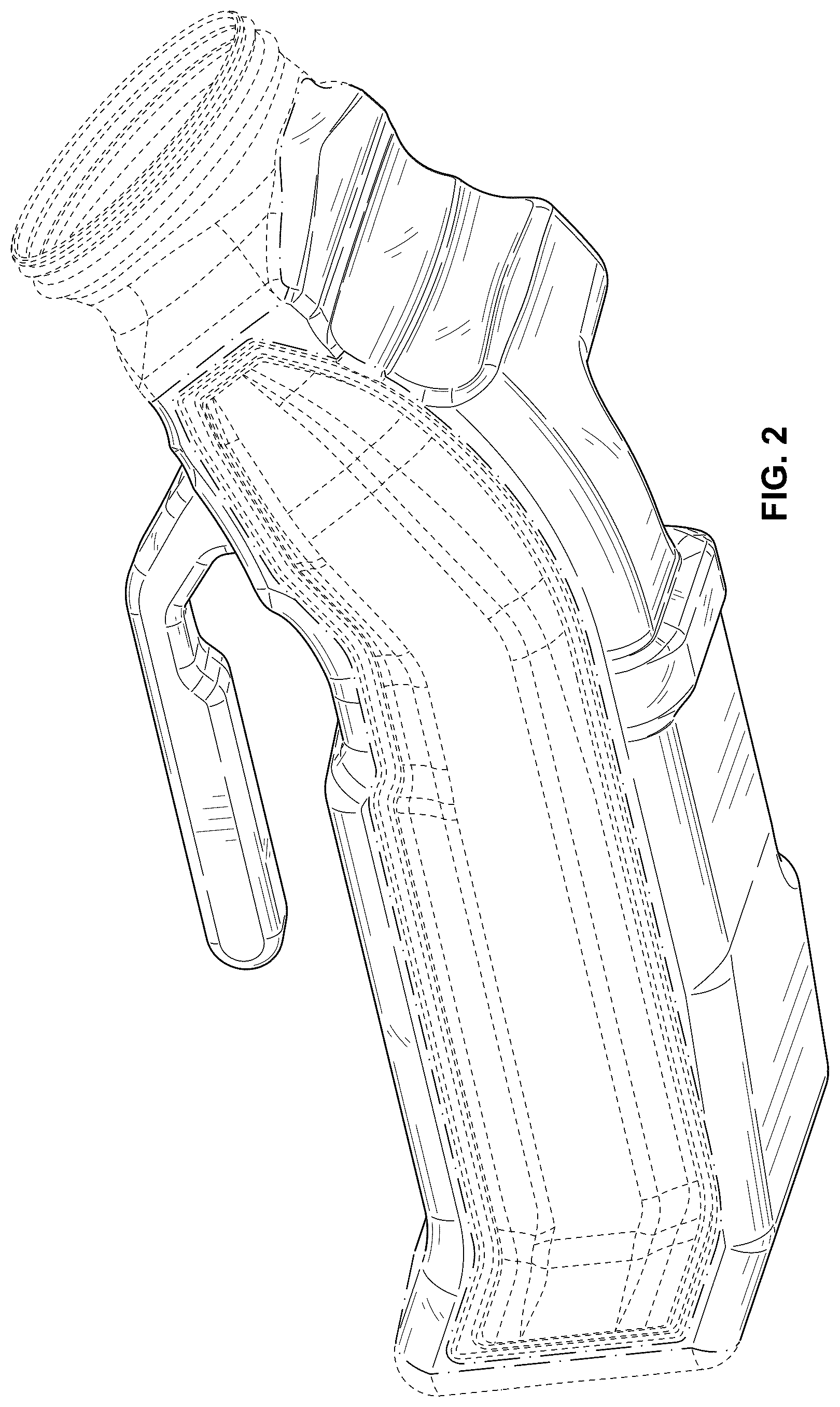 Patent USD1077212 Figure 2 – Urinal