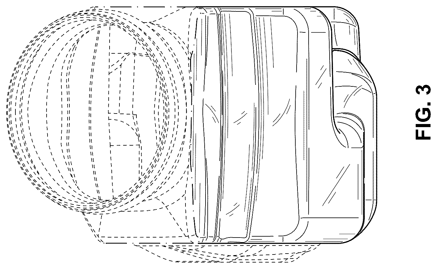 Patent USD1077212 Figure 3 – Urinal