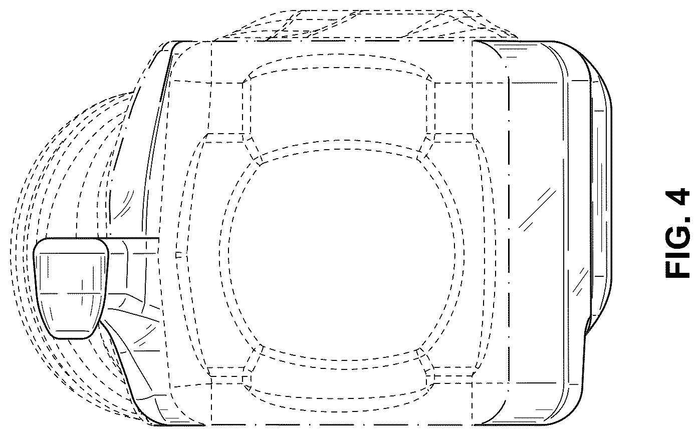 Patent USD1077212 Figure 4 – Urinal
