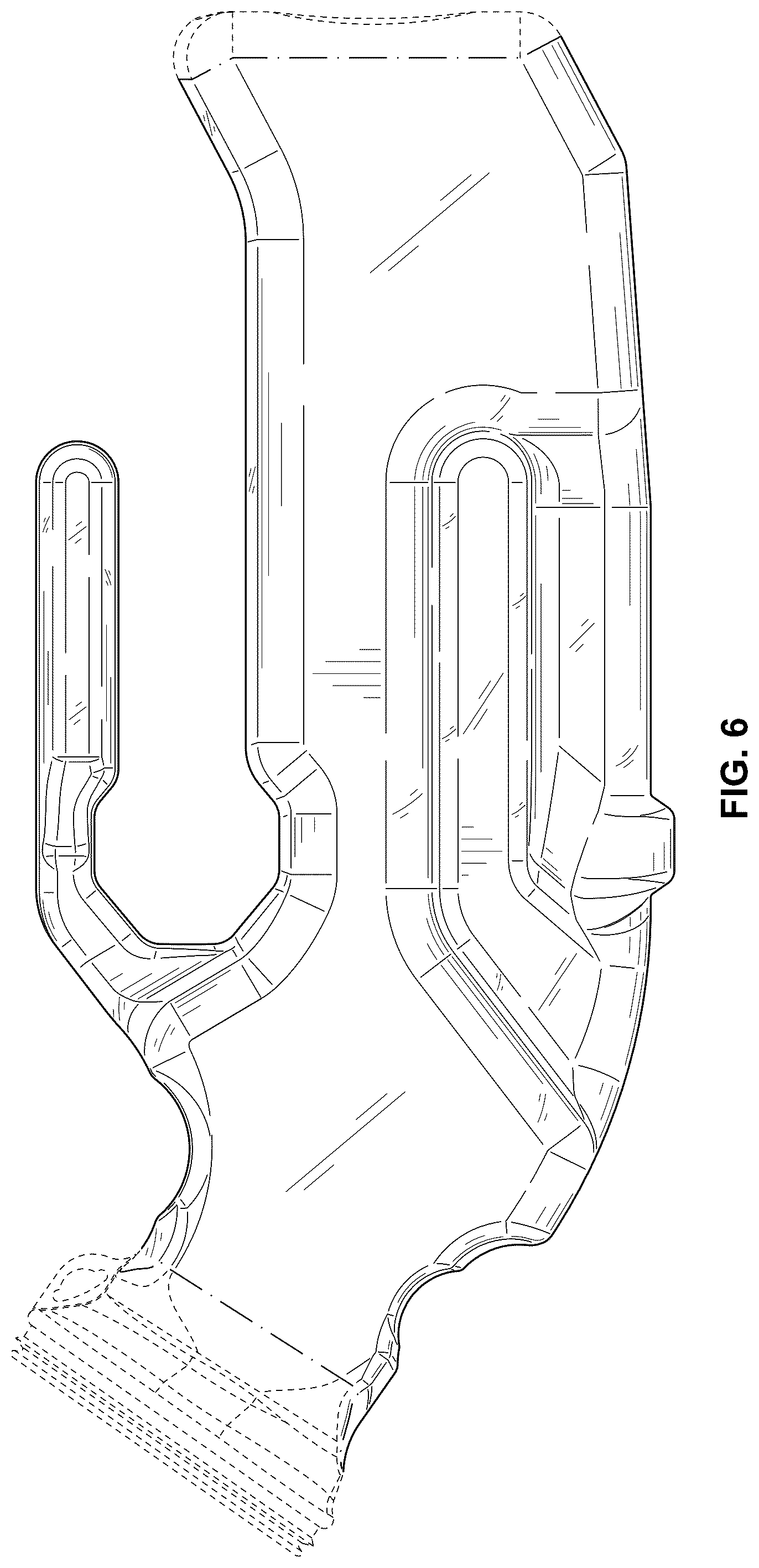 Patent USD1077212 Figure 6 – Urinal