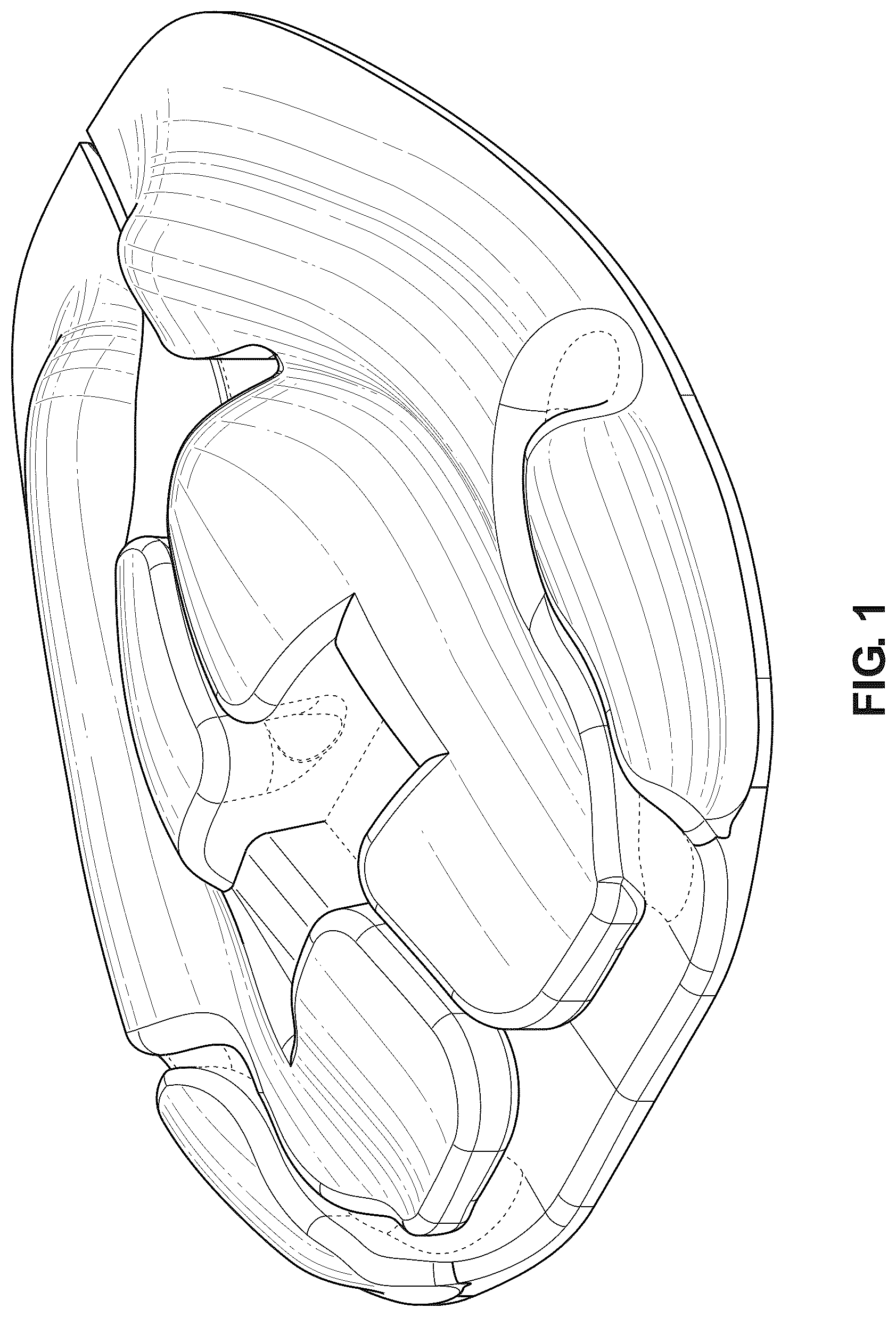 Patent USD1077214 Figure 1 – Catheter tube fixator