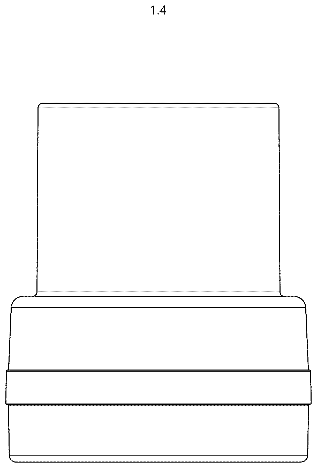 Patent USD1077216 Figure 4 – Syringe connector