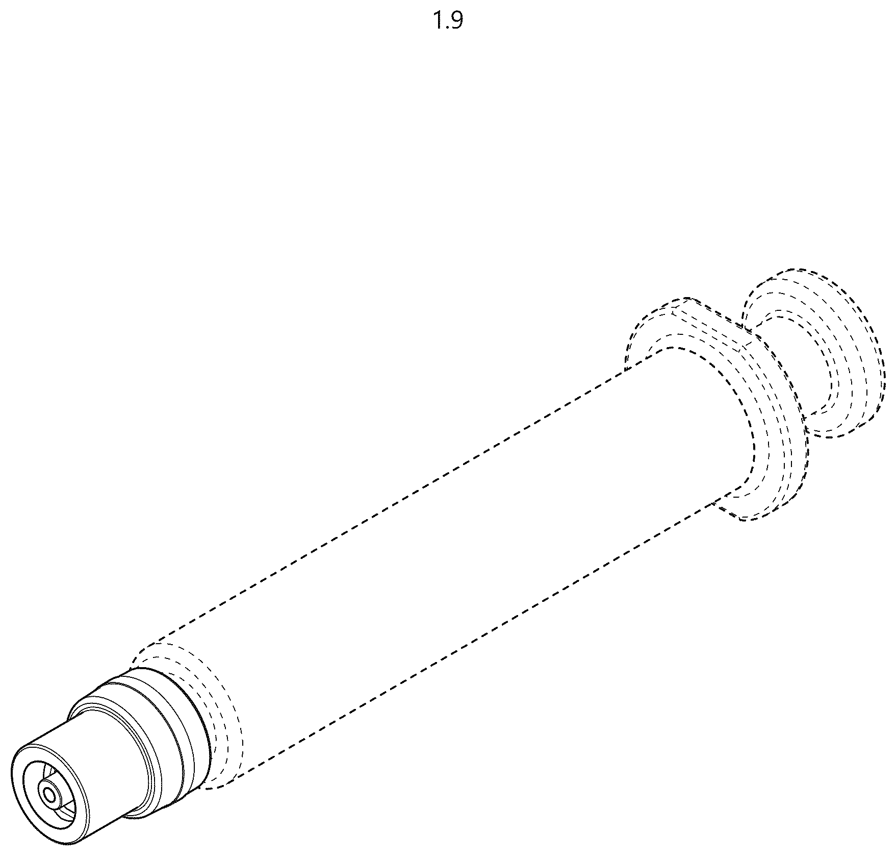 Patent USD1077216 Figure 9 – Syringe connector