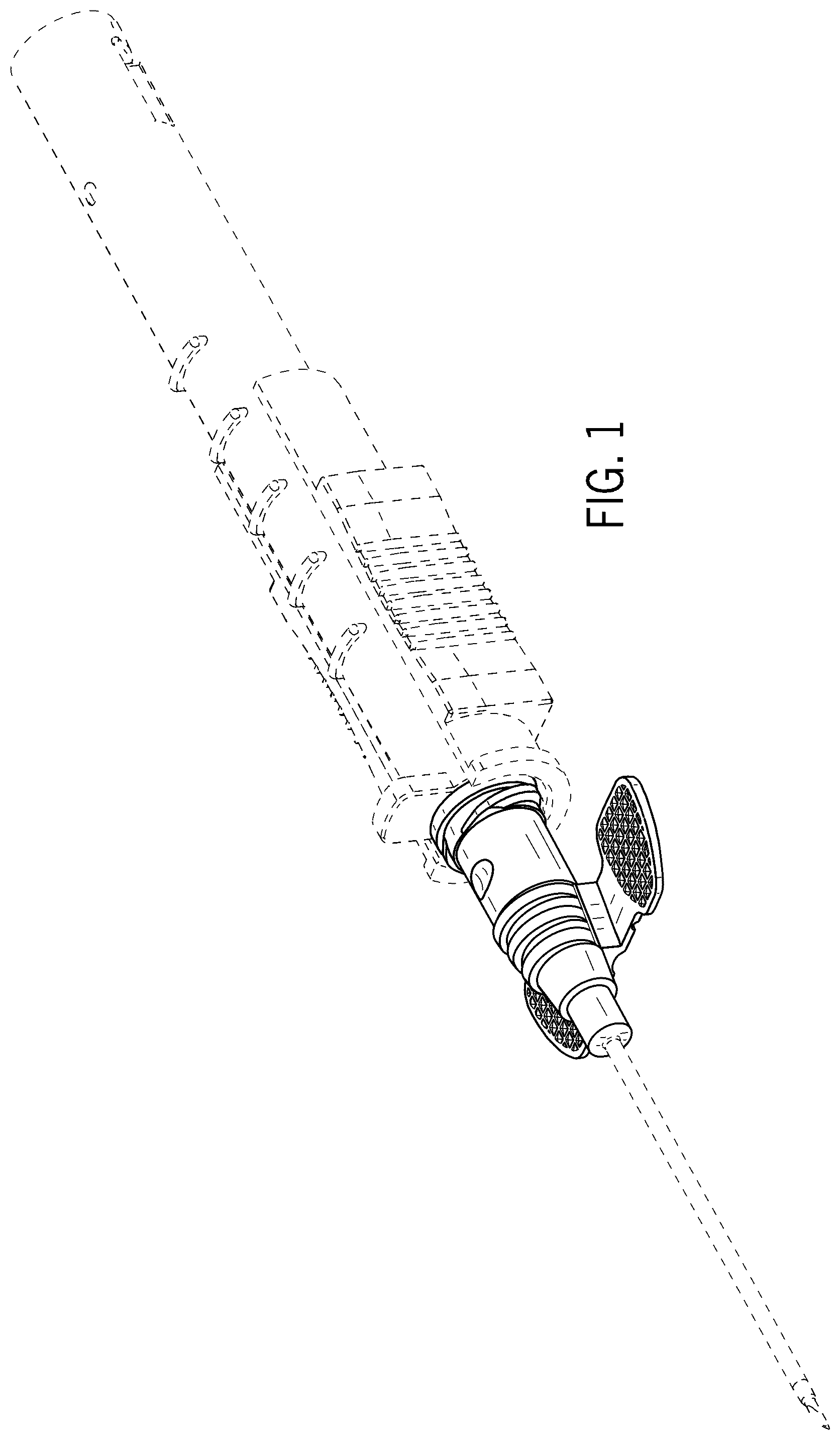Patent USD1077217 Figure 1 – I.V. catheter