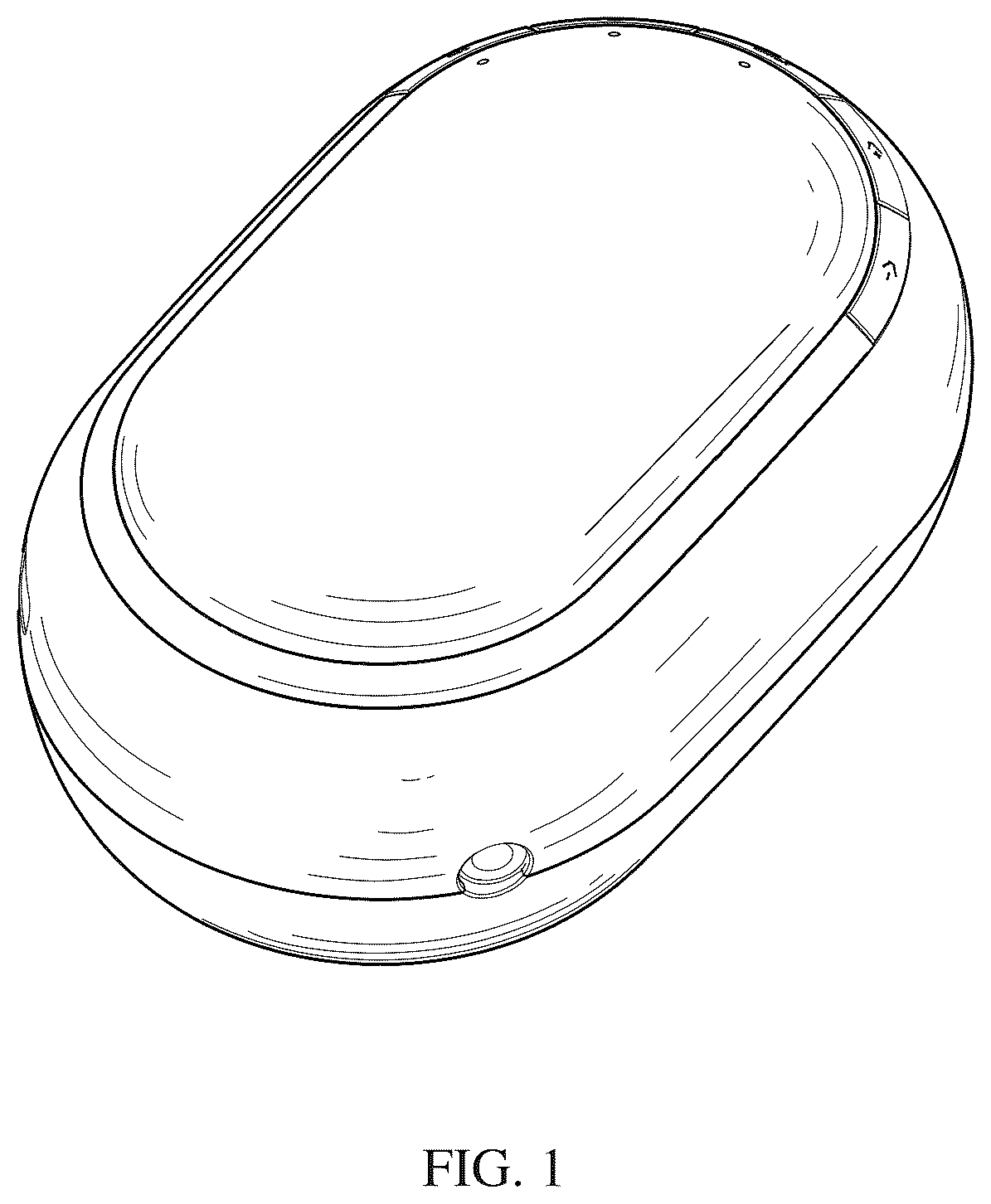 Patent USD1077218 Figure 1 – Electronic stethoscope with electrocardiograph