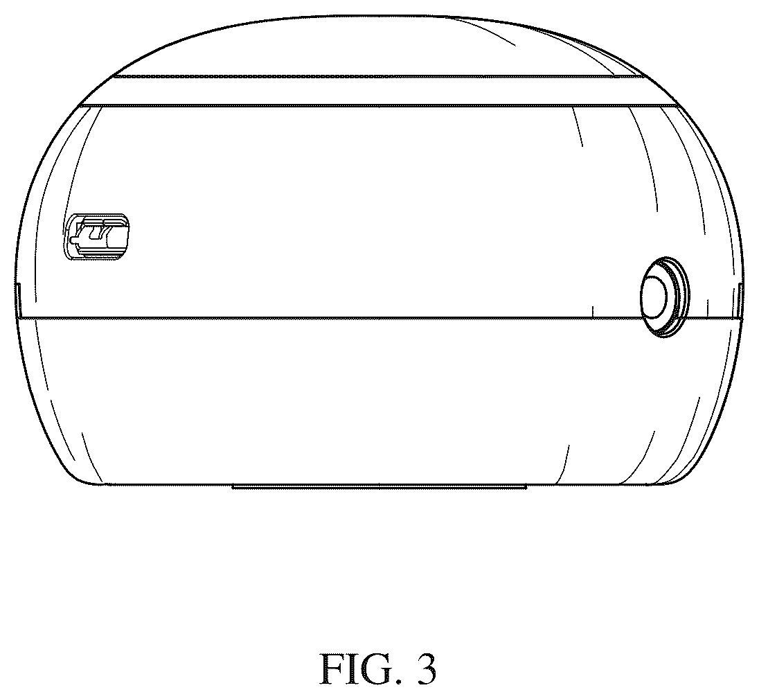 Patent USD1077218 Figure 3 – Electronic stethoscope with electrocardiograph