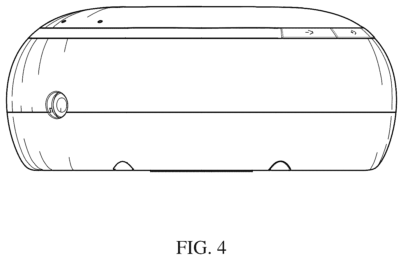 Patent USD1077218 Figure 4 – Electronic stethoscope with electrocardiograph