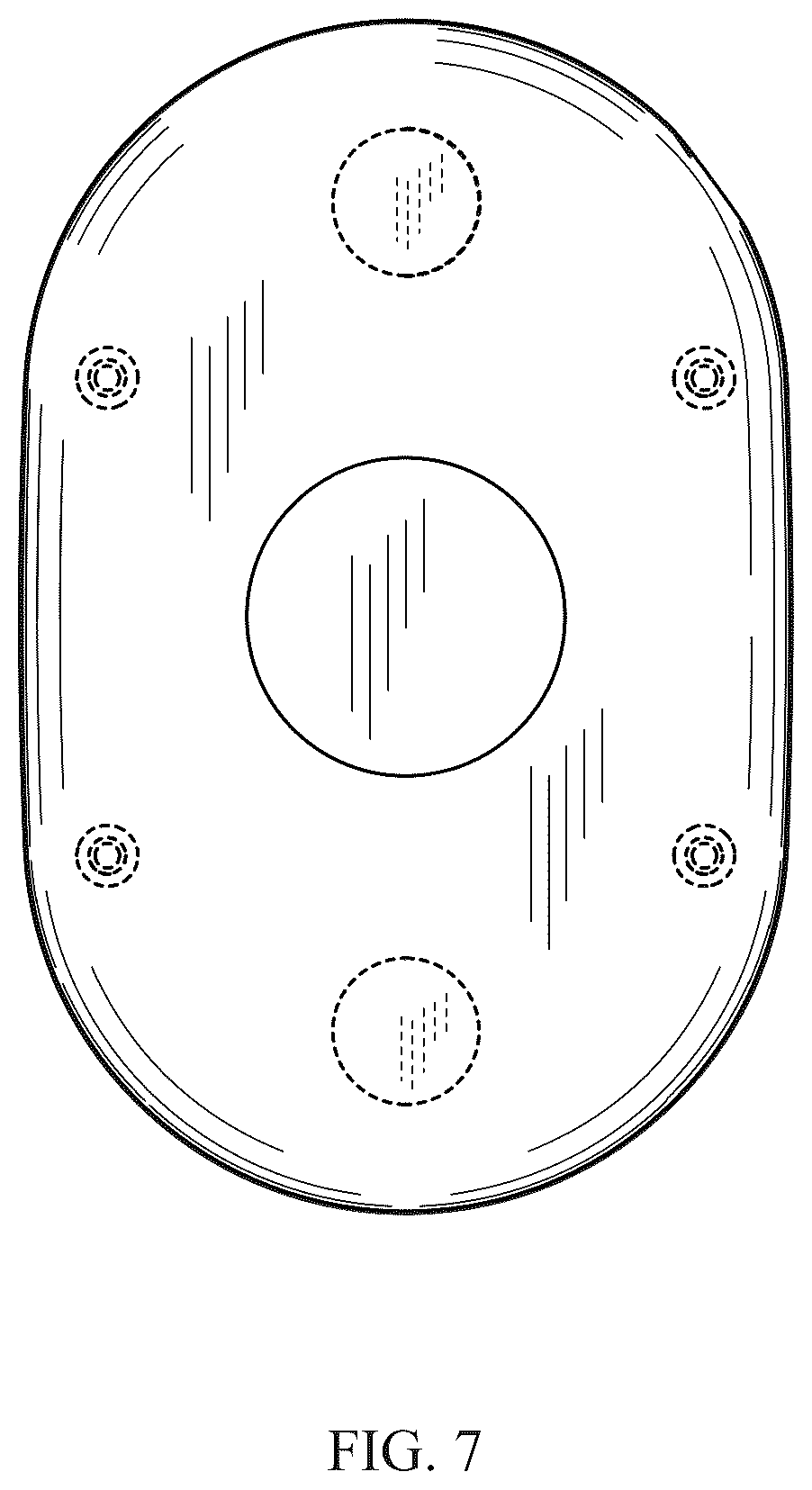 Patent USD1077218 Figure 7 – Electronic stethoscope with electrocardiograph