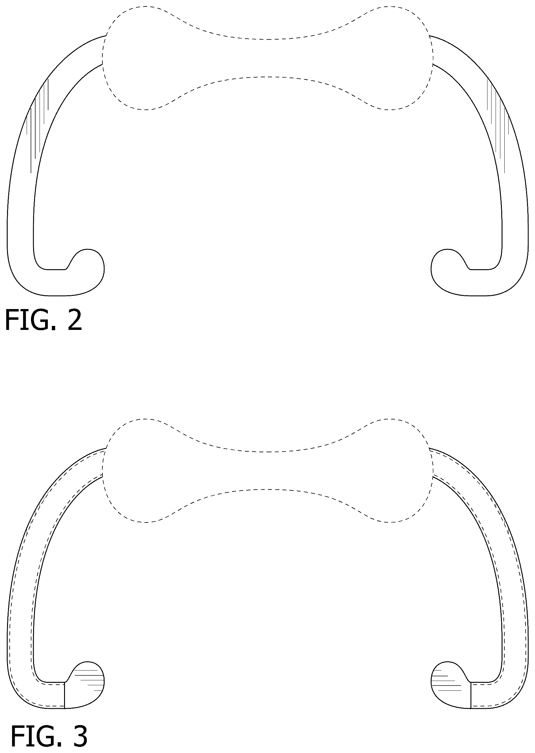 Patent USD1077219 Figure 2 – Nasal dilator with arms