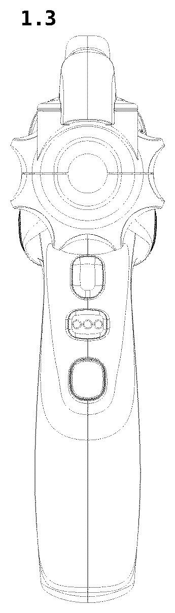 Patent USD1077222 Figure 3 – Surgical stapler