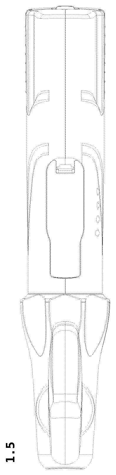 Patent USD1077222 Figure 5 – Surgical stapler