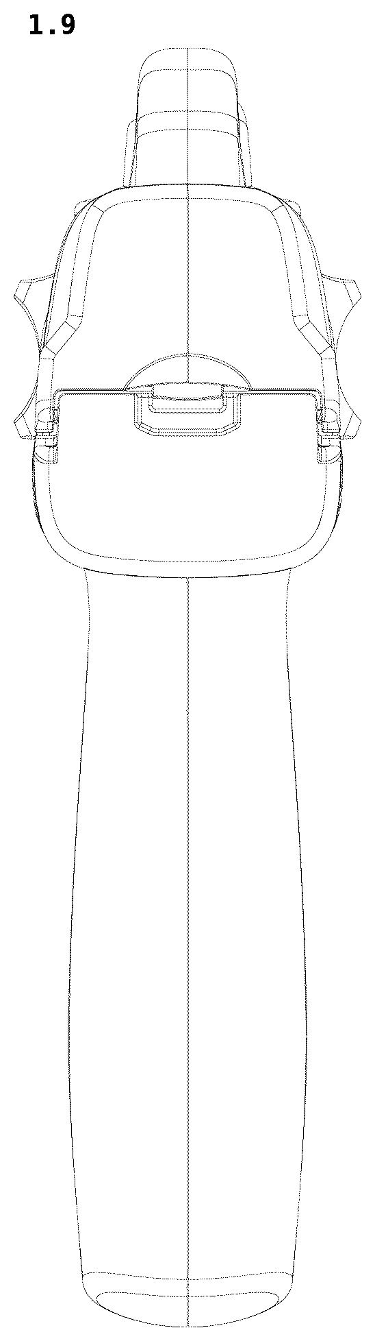 Patent USD1077222 Figure 9 – Surgical stapler
