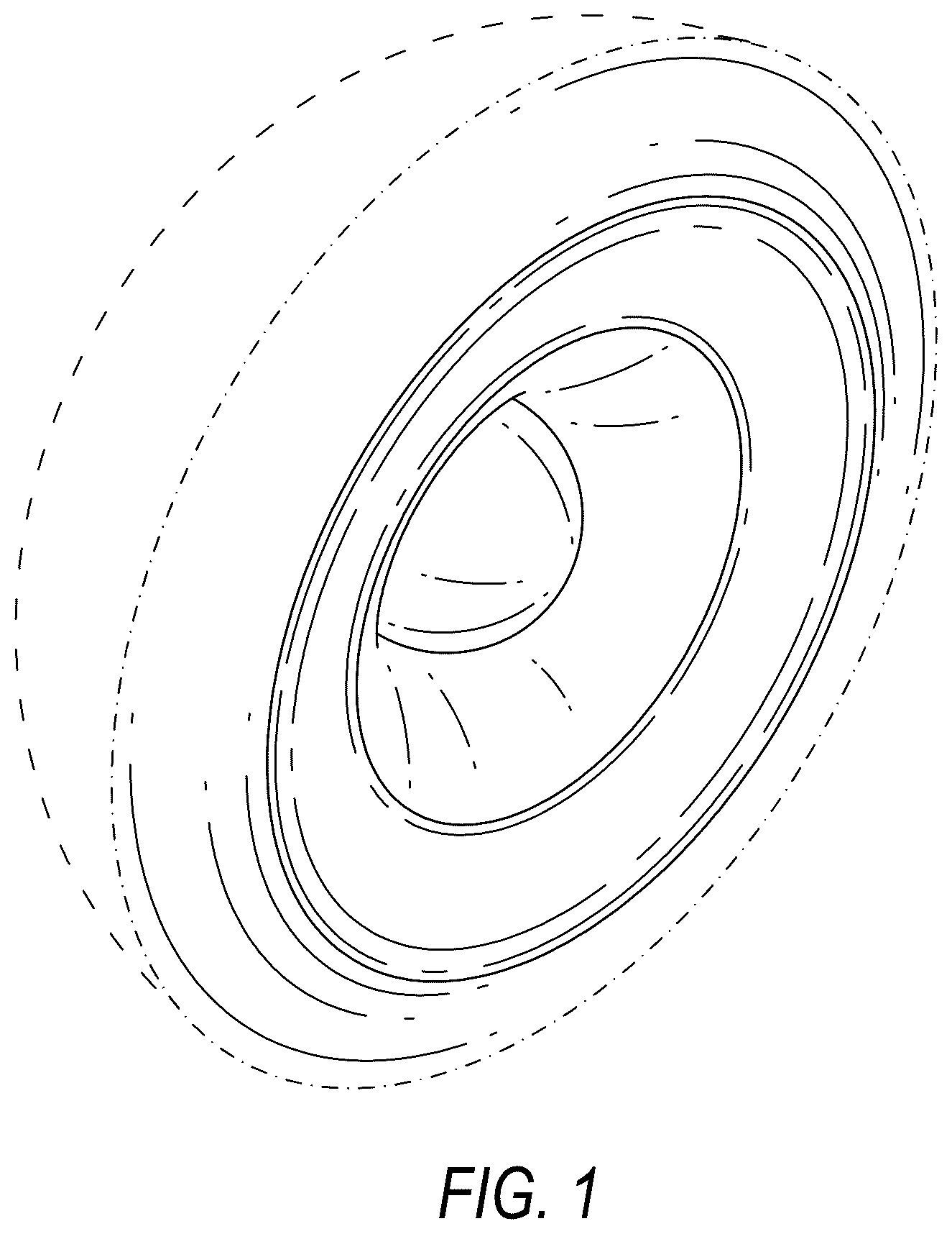Patent USD1077227 Figure 1 – Breast implant enhancement device