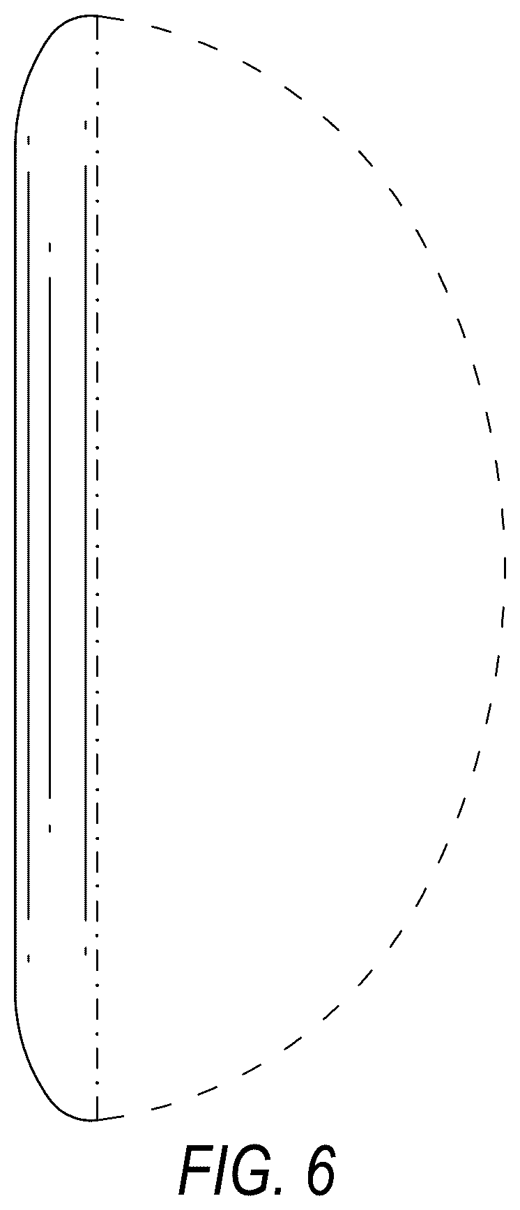 Patent USD1077227 Figure 6 – Breast implant enhancement device