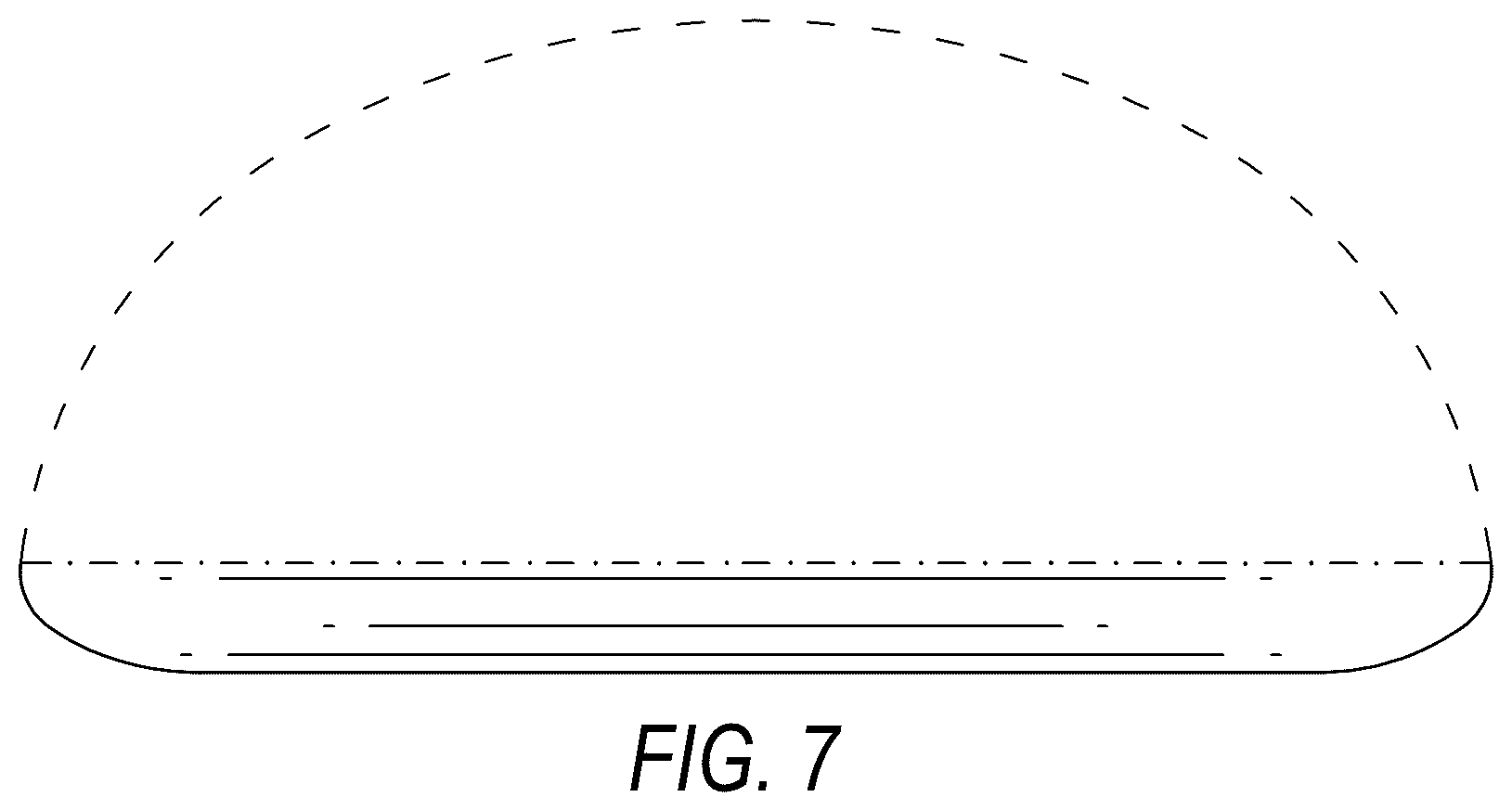Patent USD1077227 Figure 7 – Breast implant enhancement device