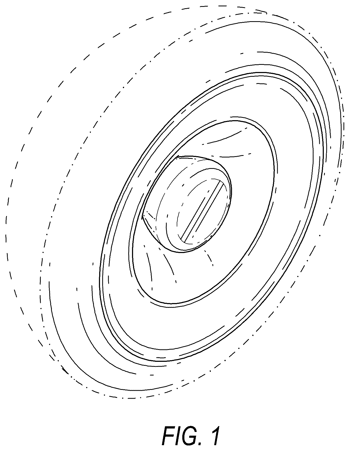Patent USD1077228 Figure 1 – Breast implant enhancement device