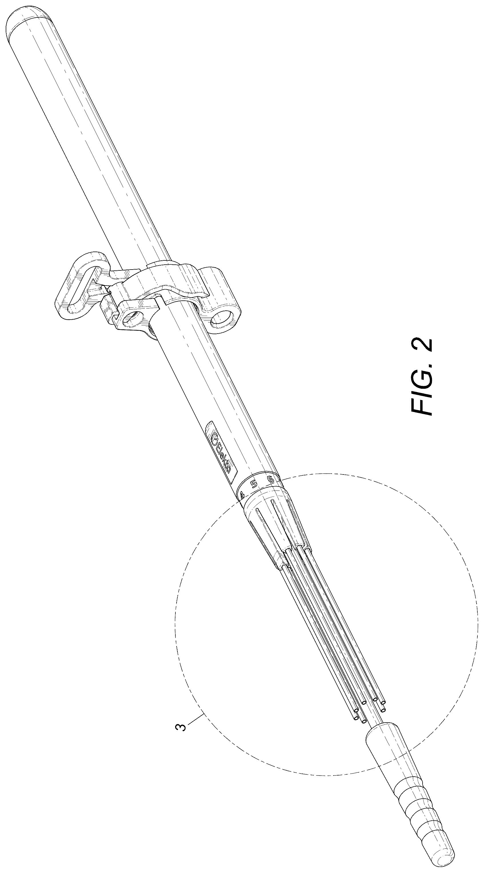 Patent USD1077229 Figure 2 – Brachytherapy applicator