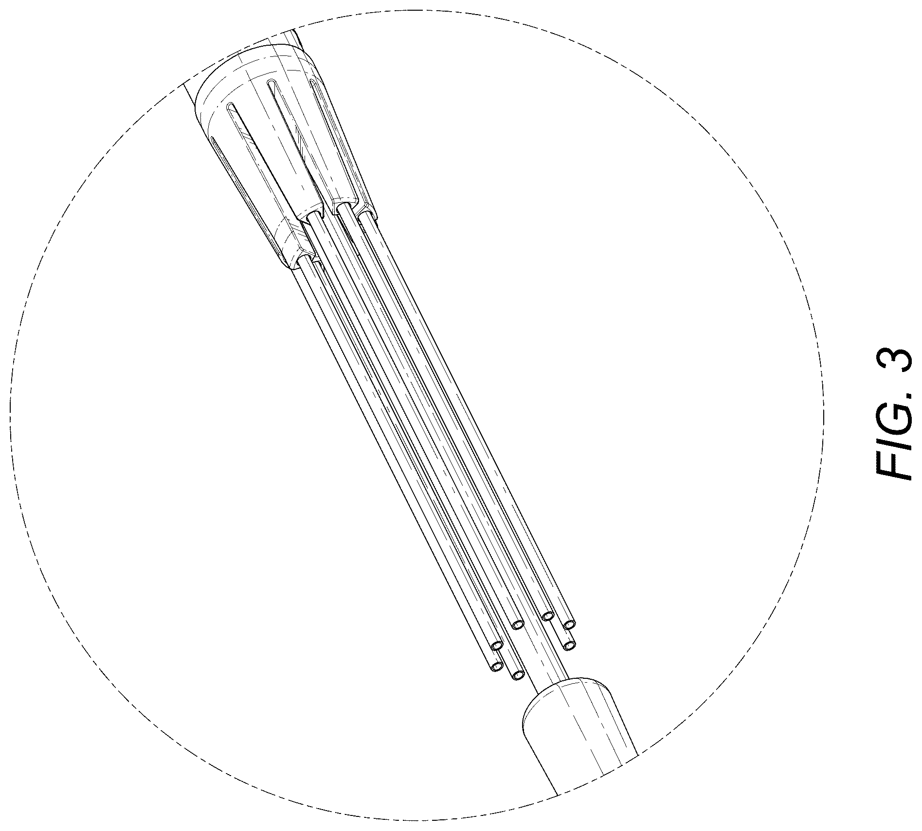 Patent USD1077229 Figure 3 – Brachytherapy applicator