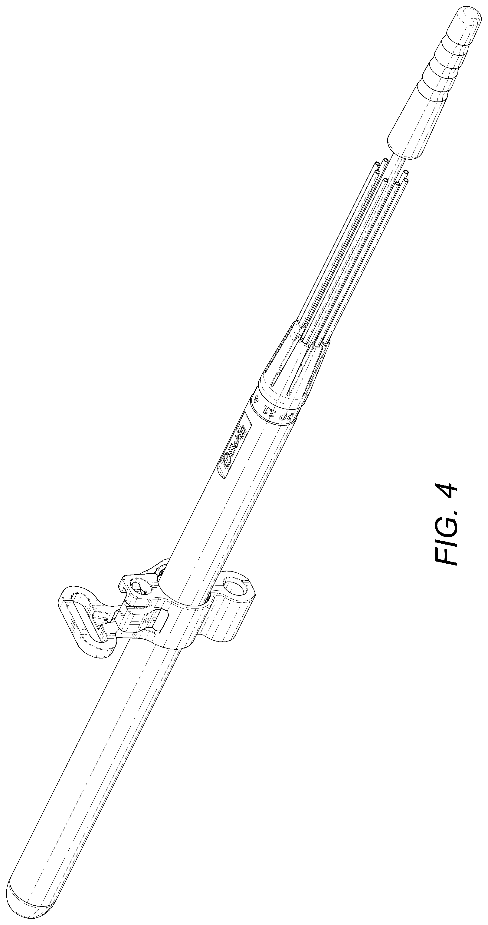 Patent USD1077229 Figure 4 – Brachytherapy applicator