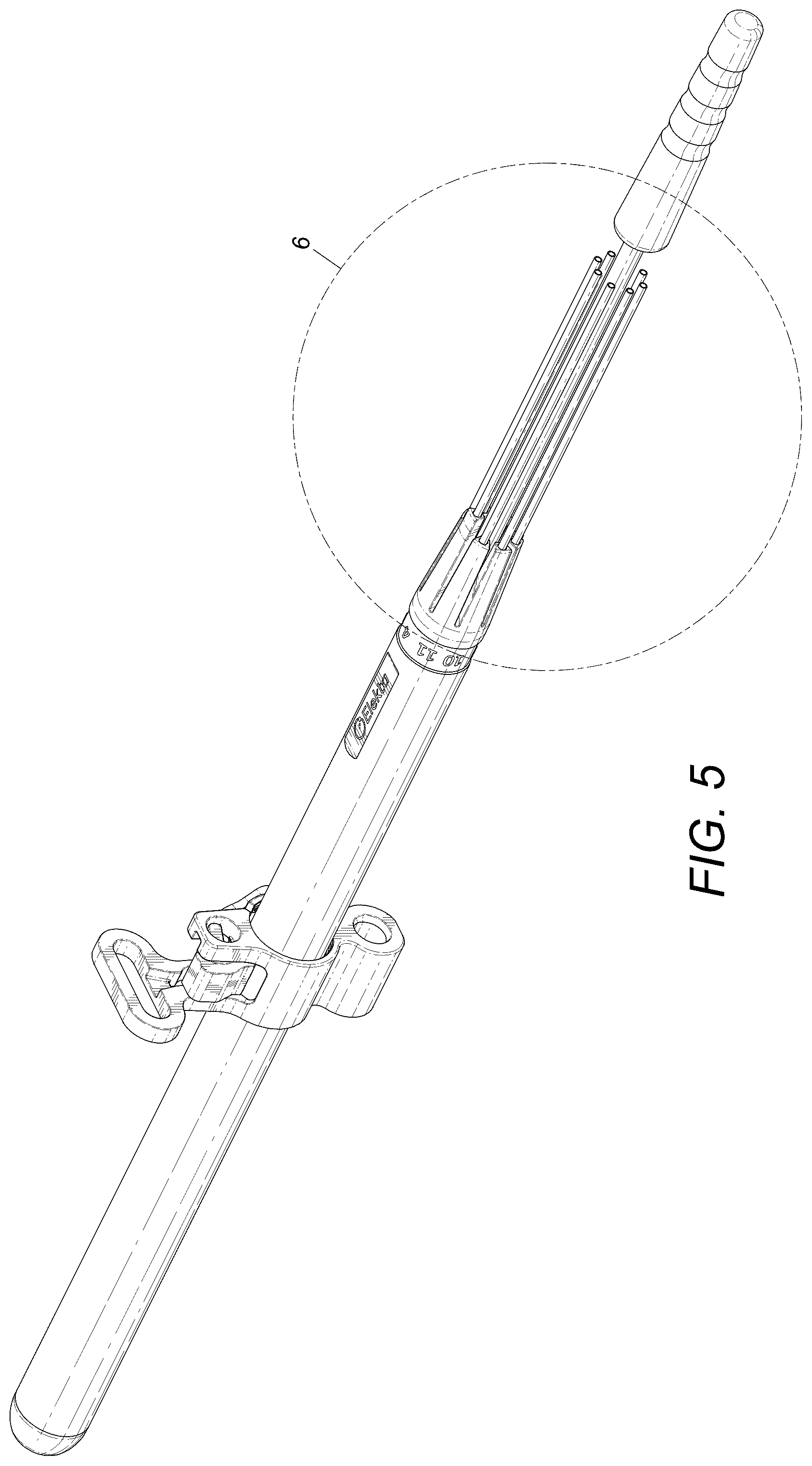 Patent USD1077229 Figure 5 – Brachytherapy applicator