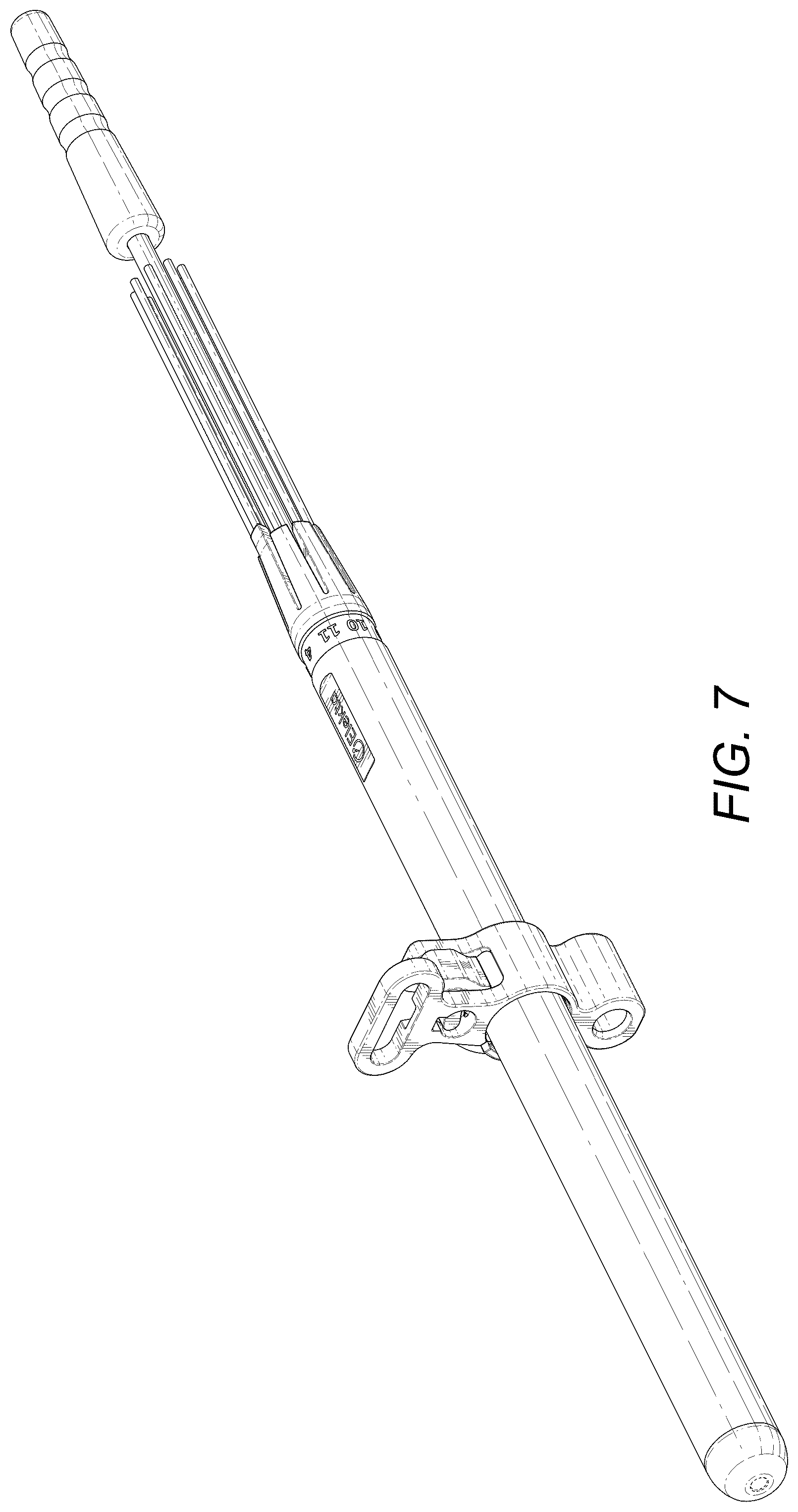 Patent USD1077229 Figure 7 – Brachytherapy applicator