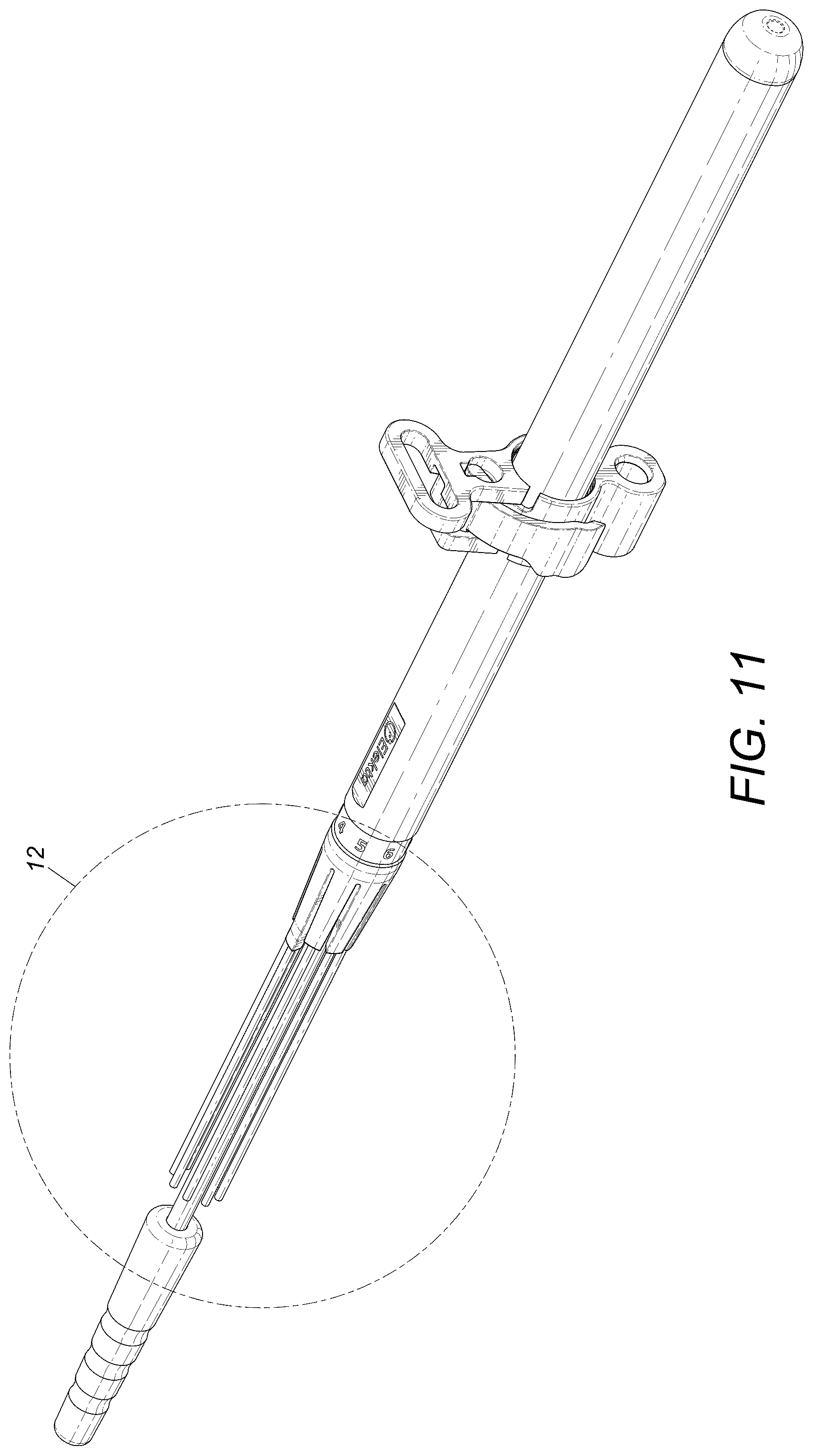 Patent USD1077229 Figure 11 – Brachytherapy applicator