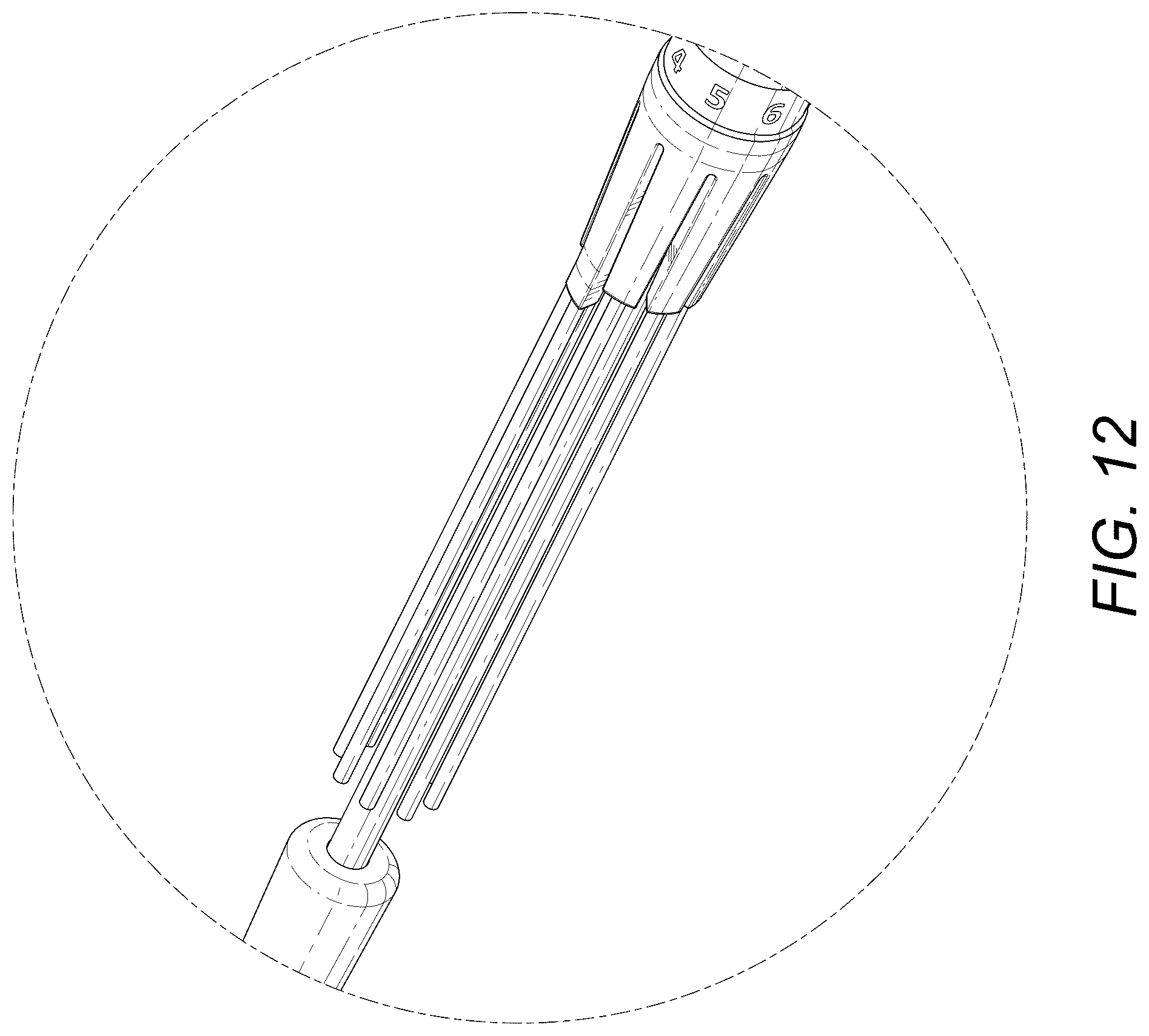 Patent USD1077229 Figure 12 – Brachytherapy applicator