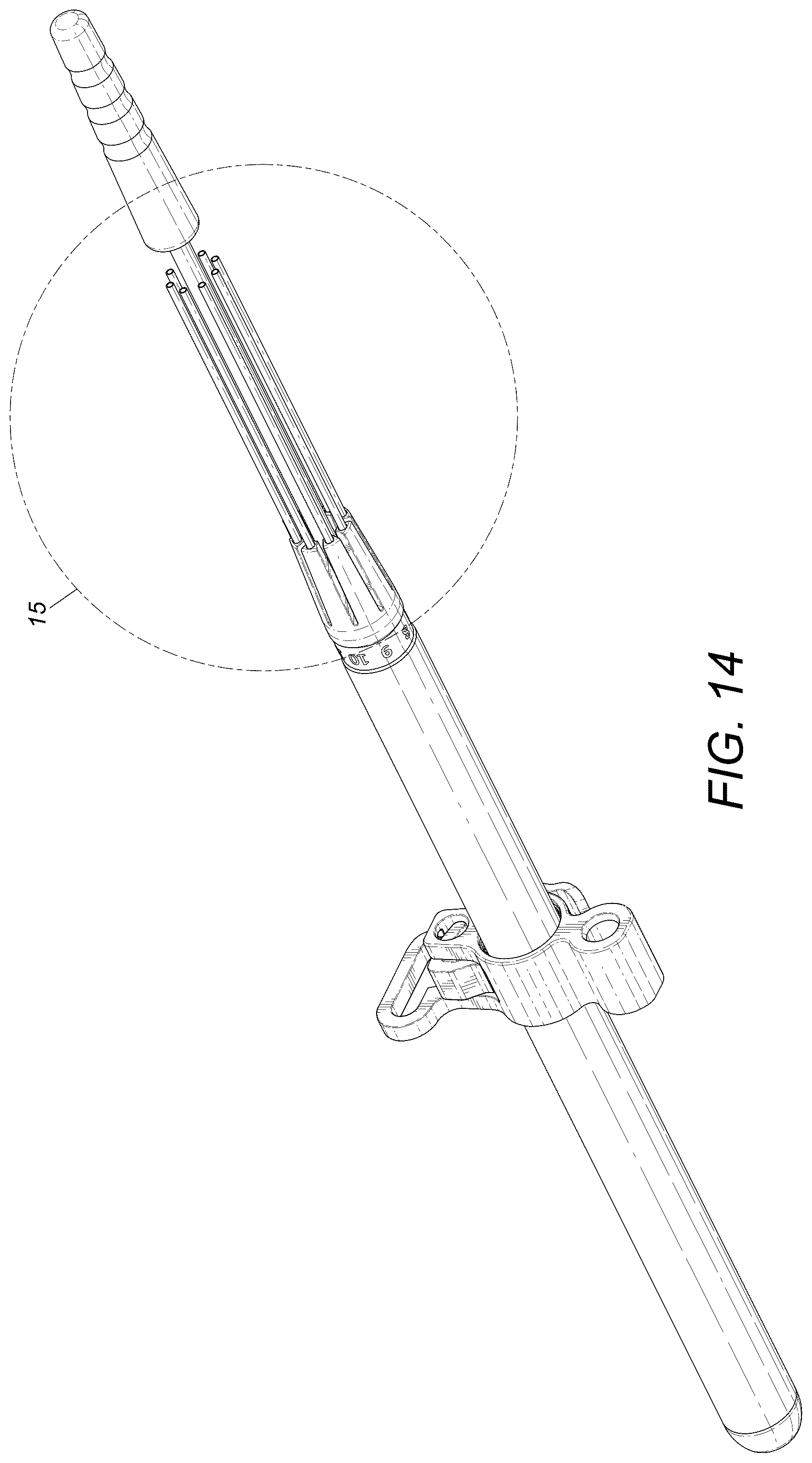 Patent USD1077229 Figure 14 – Brachytherapy applicator
