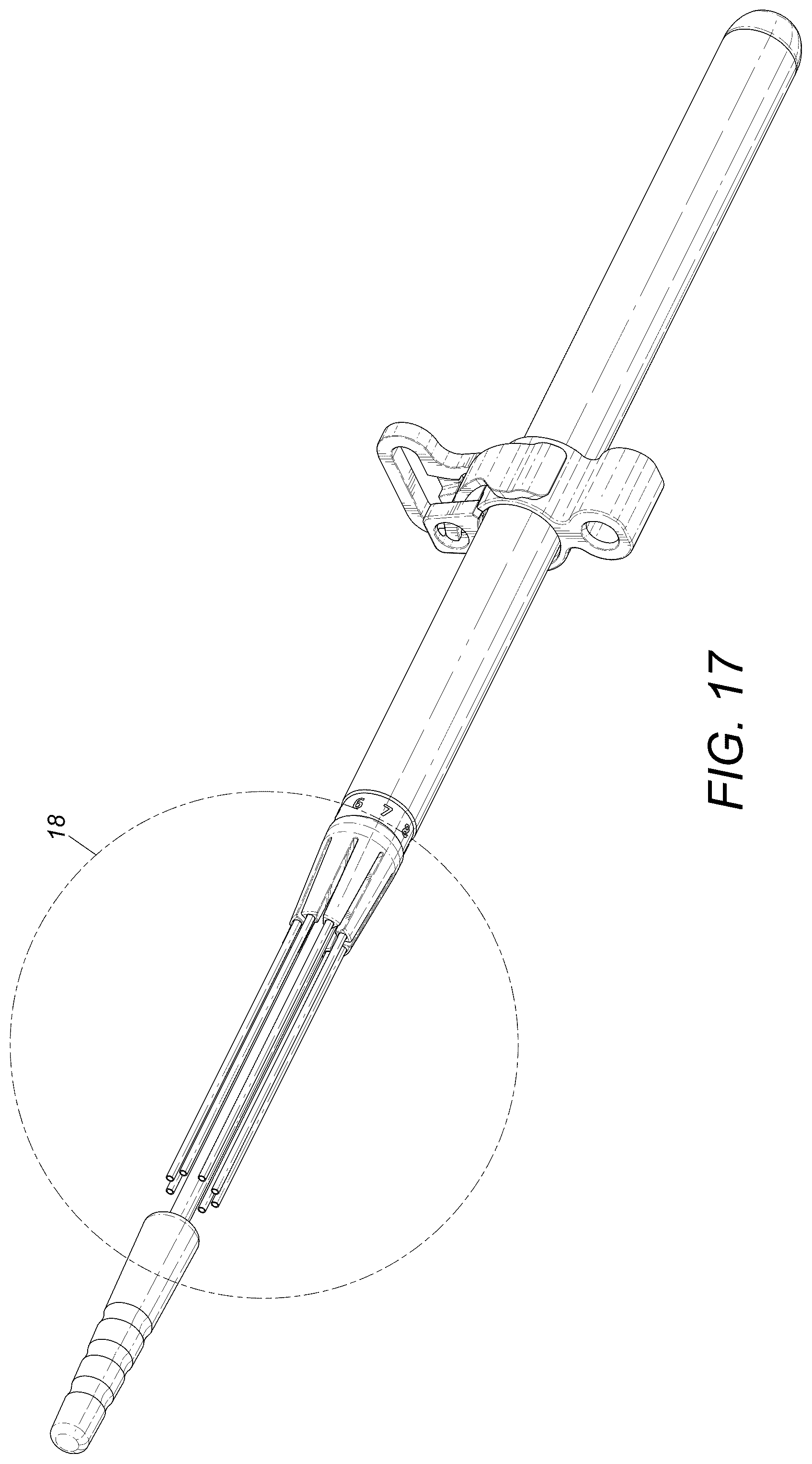 Patent USD1077229 Figure 17 – Brachytherapy applicator