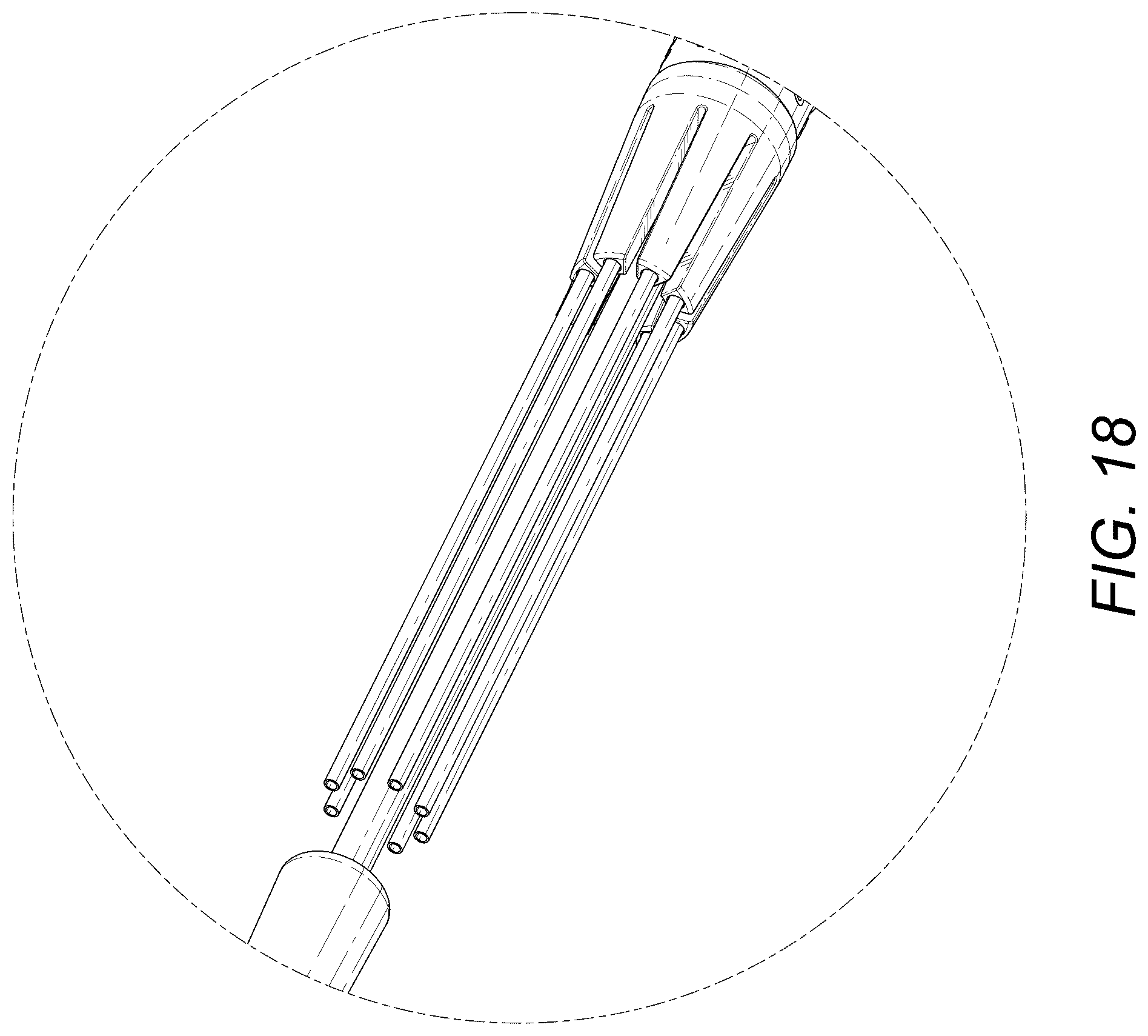 Patent USD1077229 Figure 18 – Brachytherapy applicator